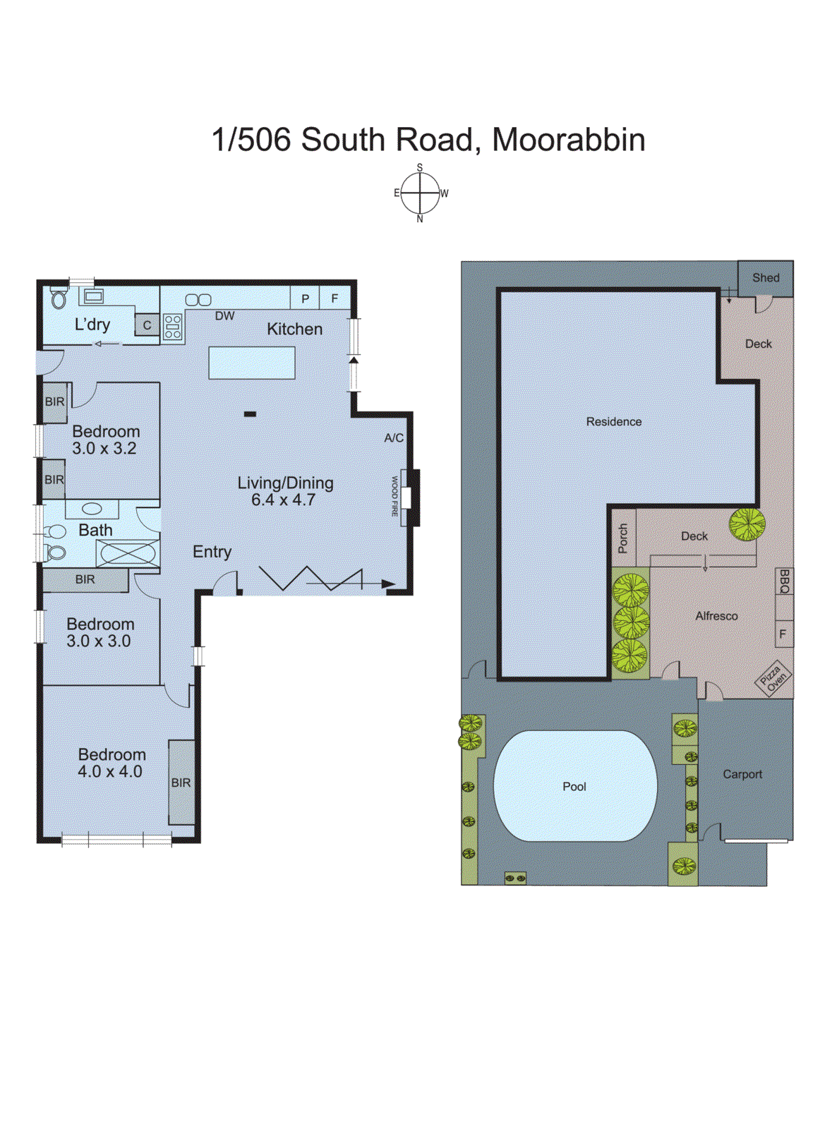 1/506 South Road, Moorabbin VIC 3189 - Floorplan