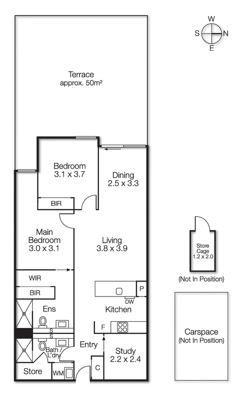 150/75 Graham Road, Highett VIC 3190 - Floorplan