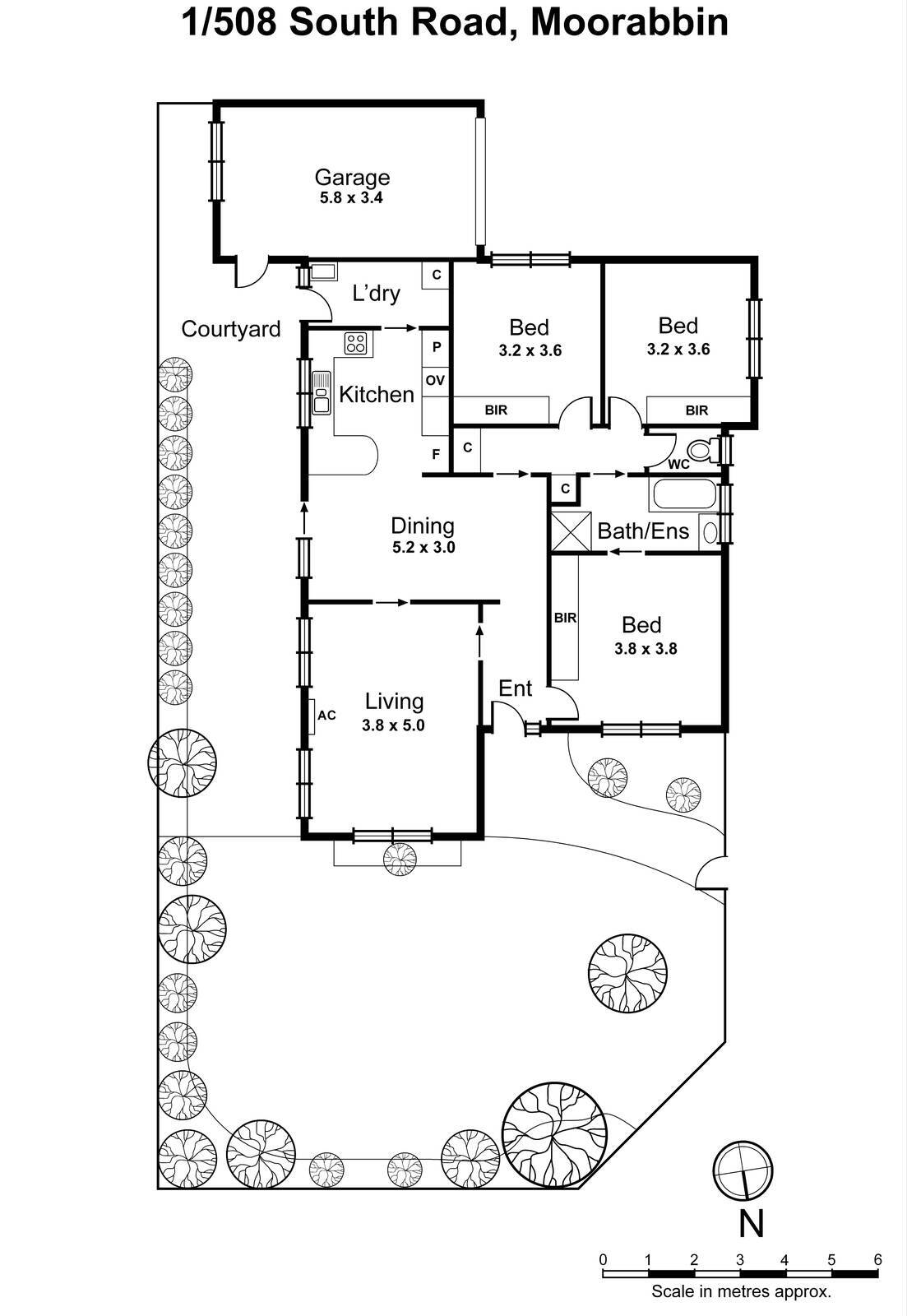 1/508 South Road, Moorabbin VIC 3189 - Floorplan