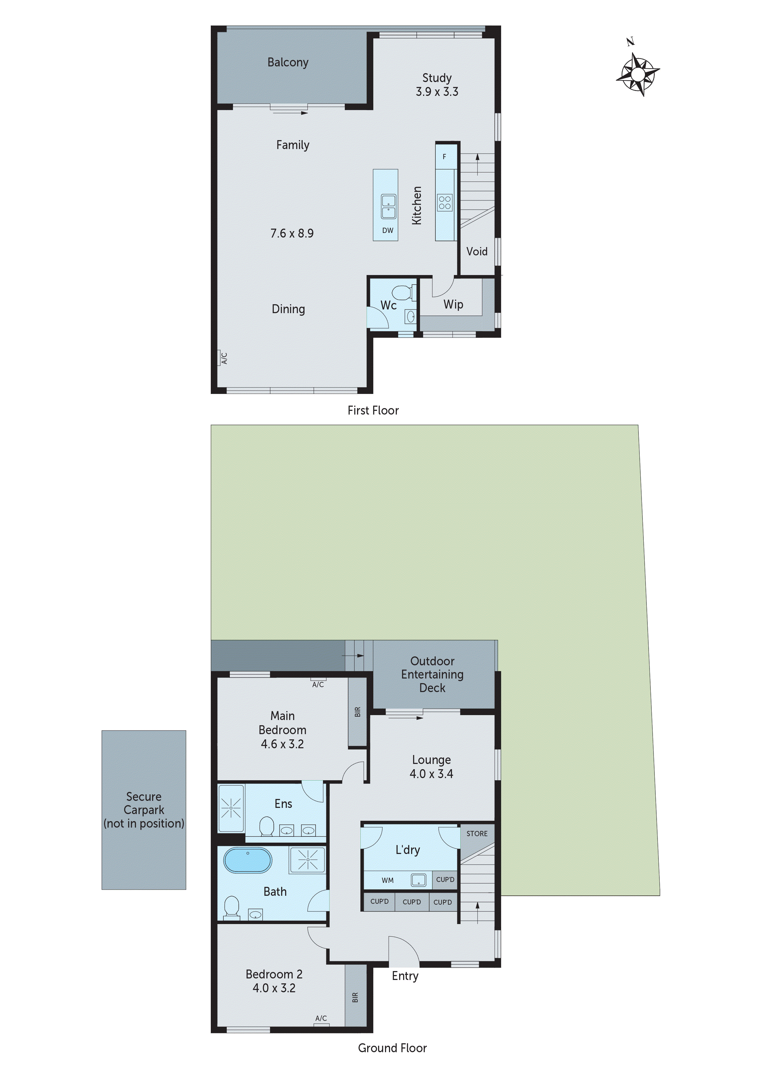 15/1-3 Cumulus Avenue, Highton VIC 3216 - Floorplan