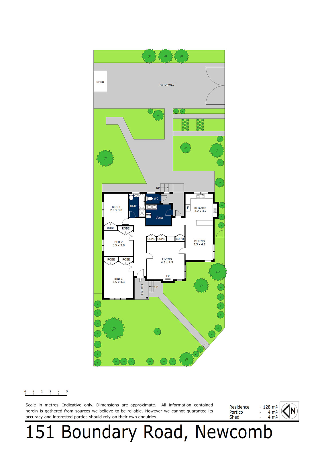 151 Boundary Road, Newcomb VIC 3219 - Floorplan