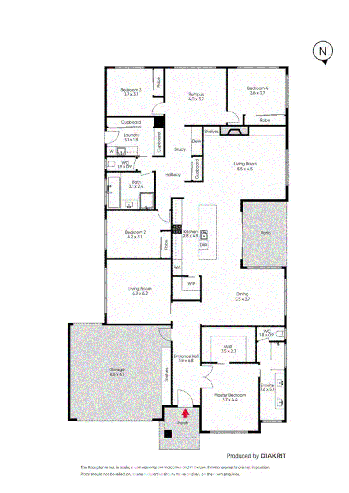 151 Cuthberts Road, Alfredton VIC 3350 - Floorplan