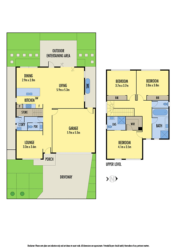 151 Grantham Drive, Highton VIC 3216 - Floorplan