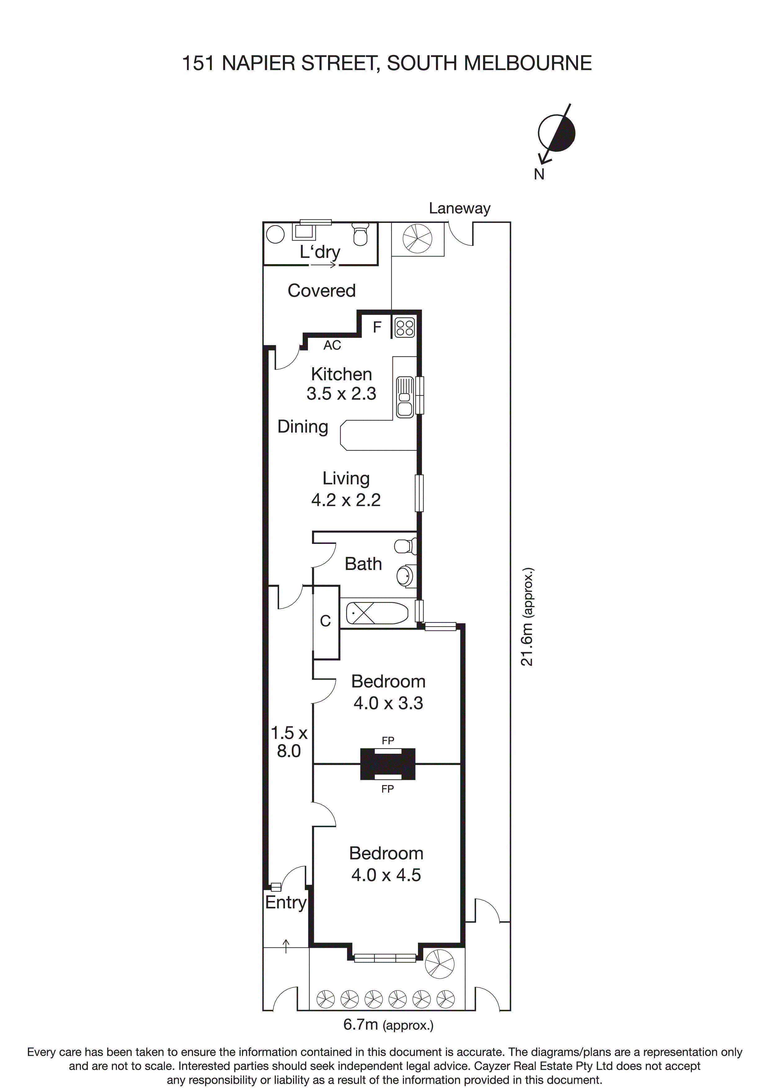 151 Napier Street, SOUTH MELBOURNE VIC 3205 - Floorplan