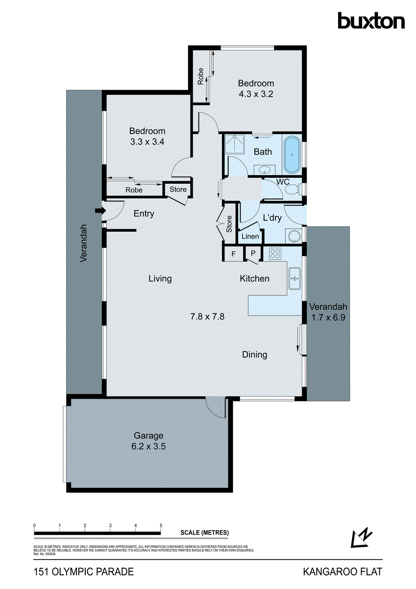 151 Olympic Parade, Kangaroo Flat VIC 3555 - Floorplan