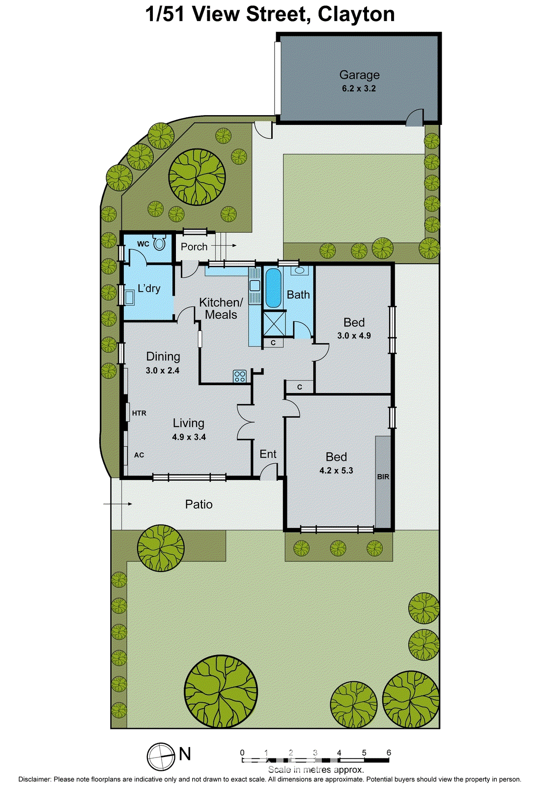 1/51 View Street, Clayton VIC 3168 - Floorplan