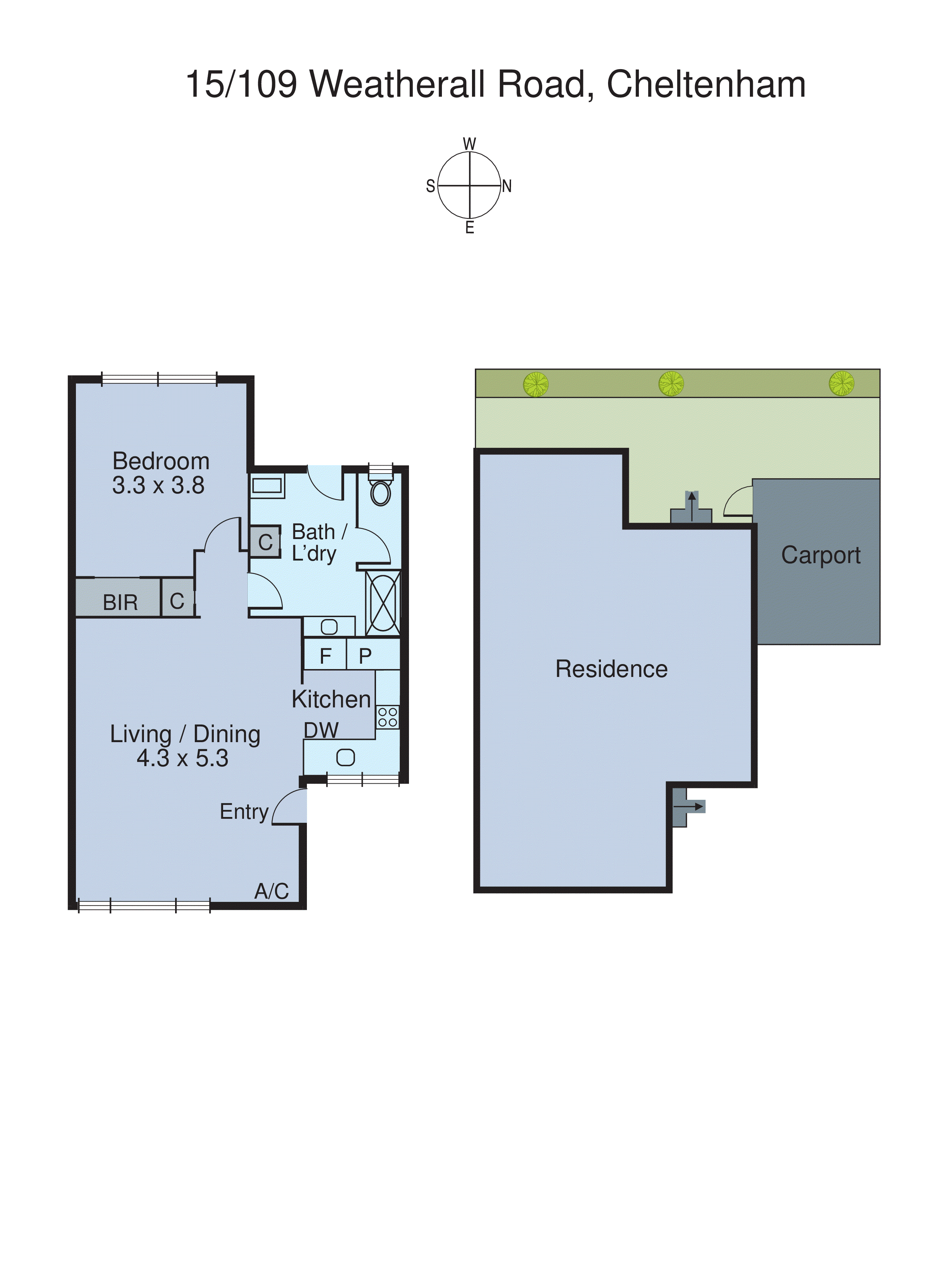 15/109 Weatherall Road, Cheltenham VIC 3192 - Floorplan