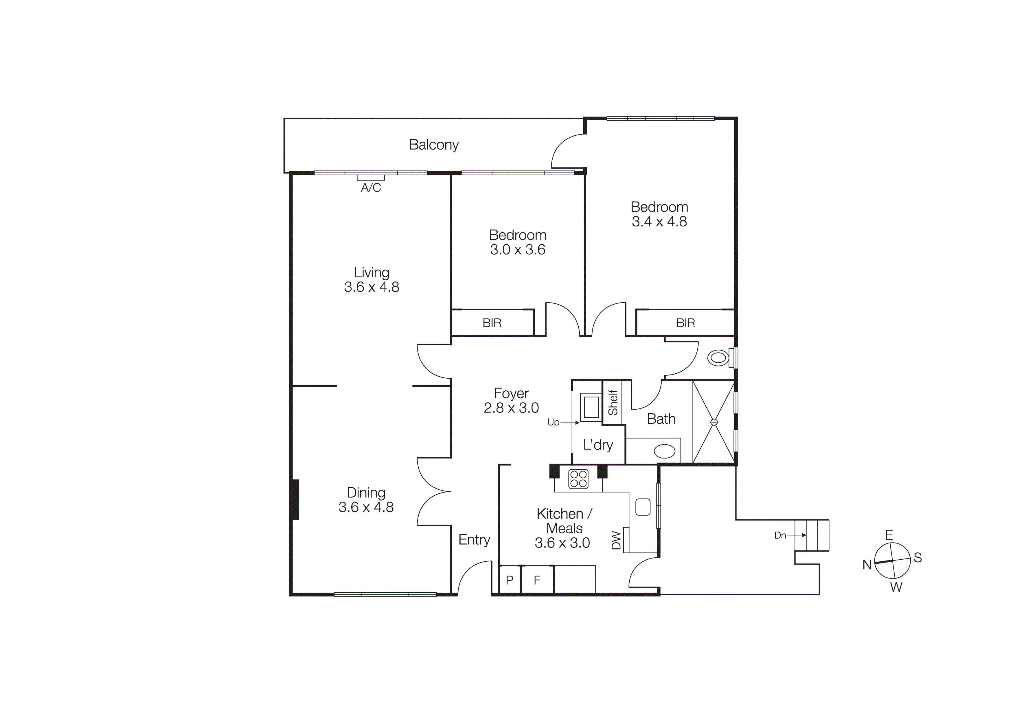 15/14 Chapel Street, St Kilda VIC 3182 - Floorplan