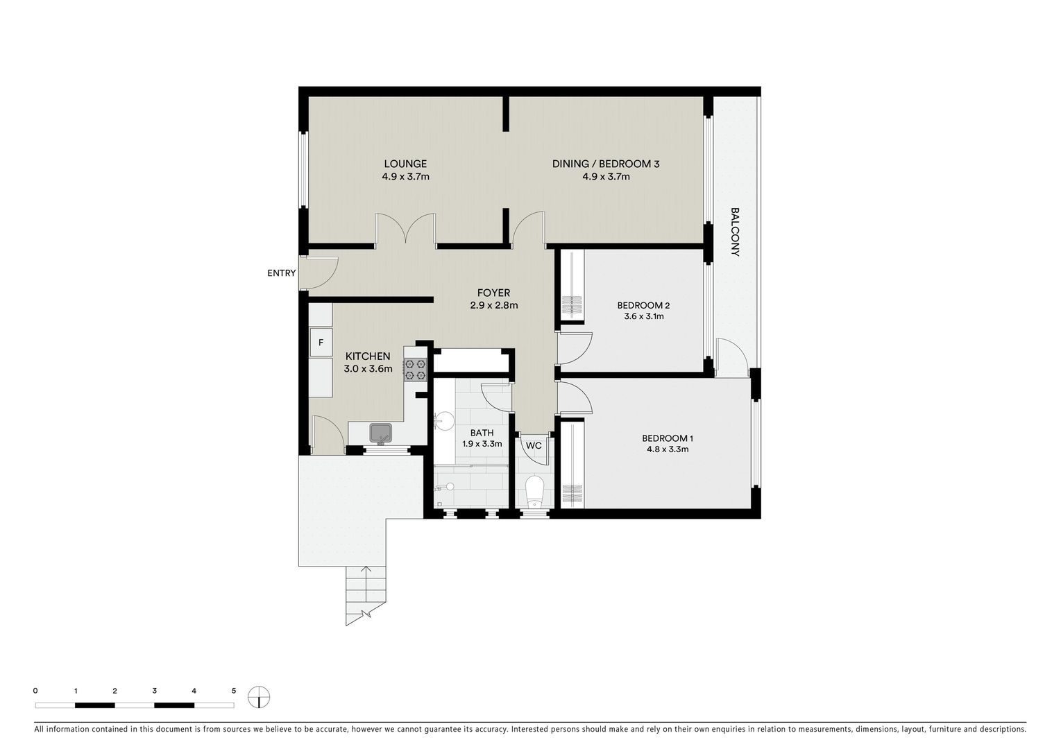 15/14 Chapel Street, ST KILDA VIC 3182 - Floorplan