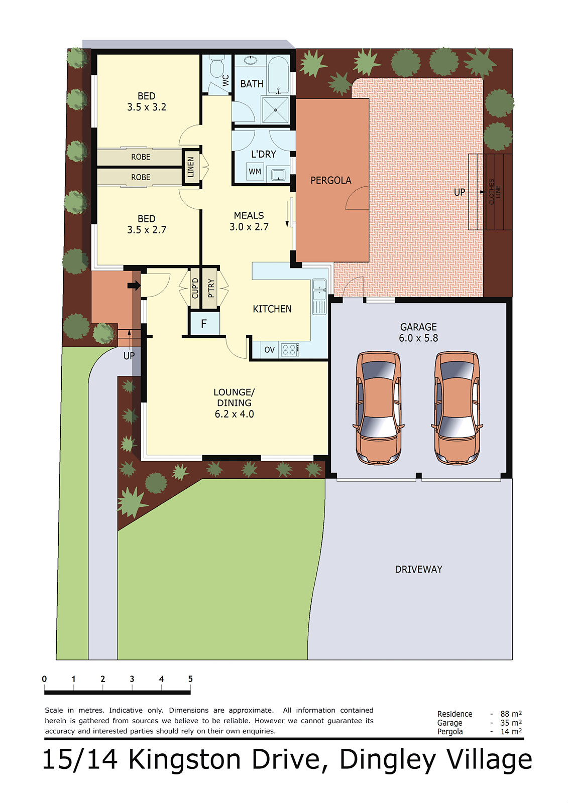 15/14 Kingston Drive, Dingley Village VIC 3172 - Floorplan