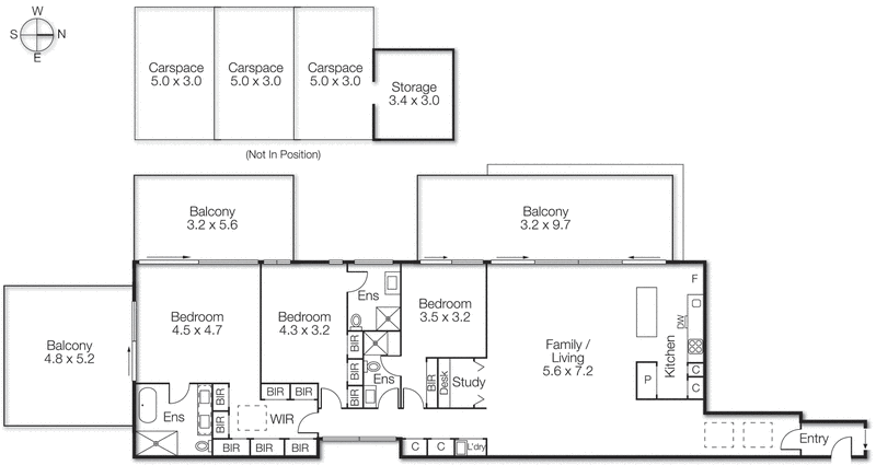 15/14 North Road, Brighton VIC 3186 - Floorplan