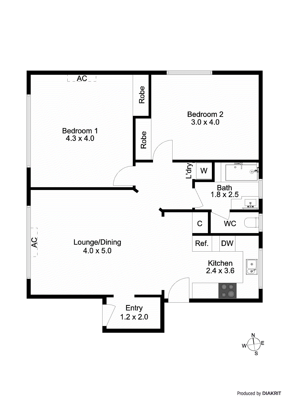 15/14a Chapel Street, St Kilda VIC 3182 - Floorplan