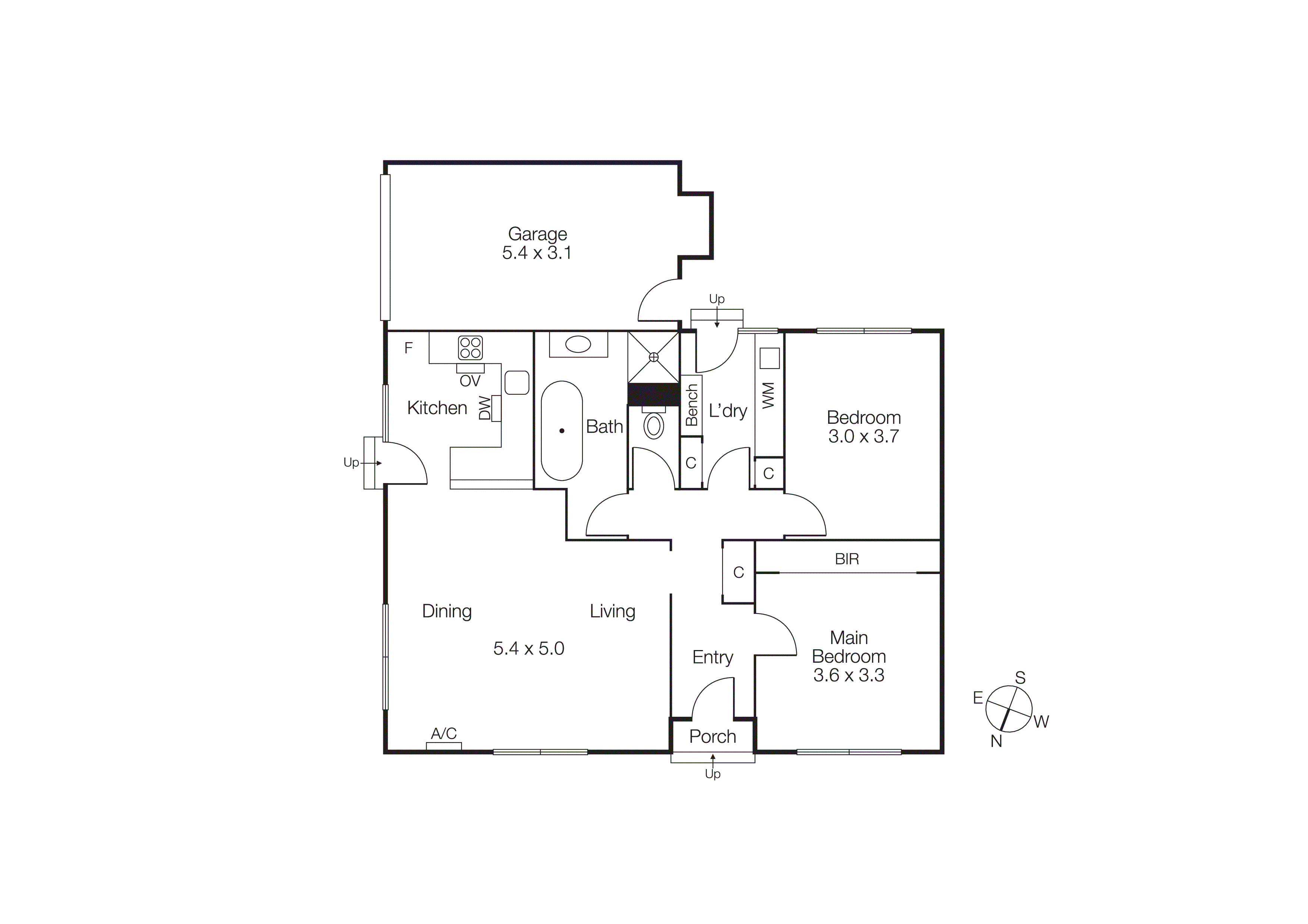 1/52 Ebden Avenue, Black Rock VIC 3193 - Floorplan