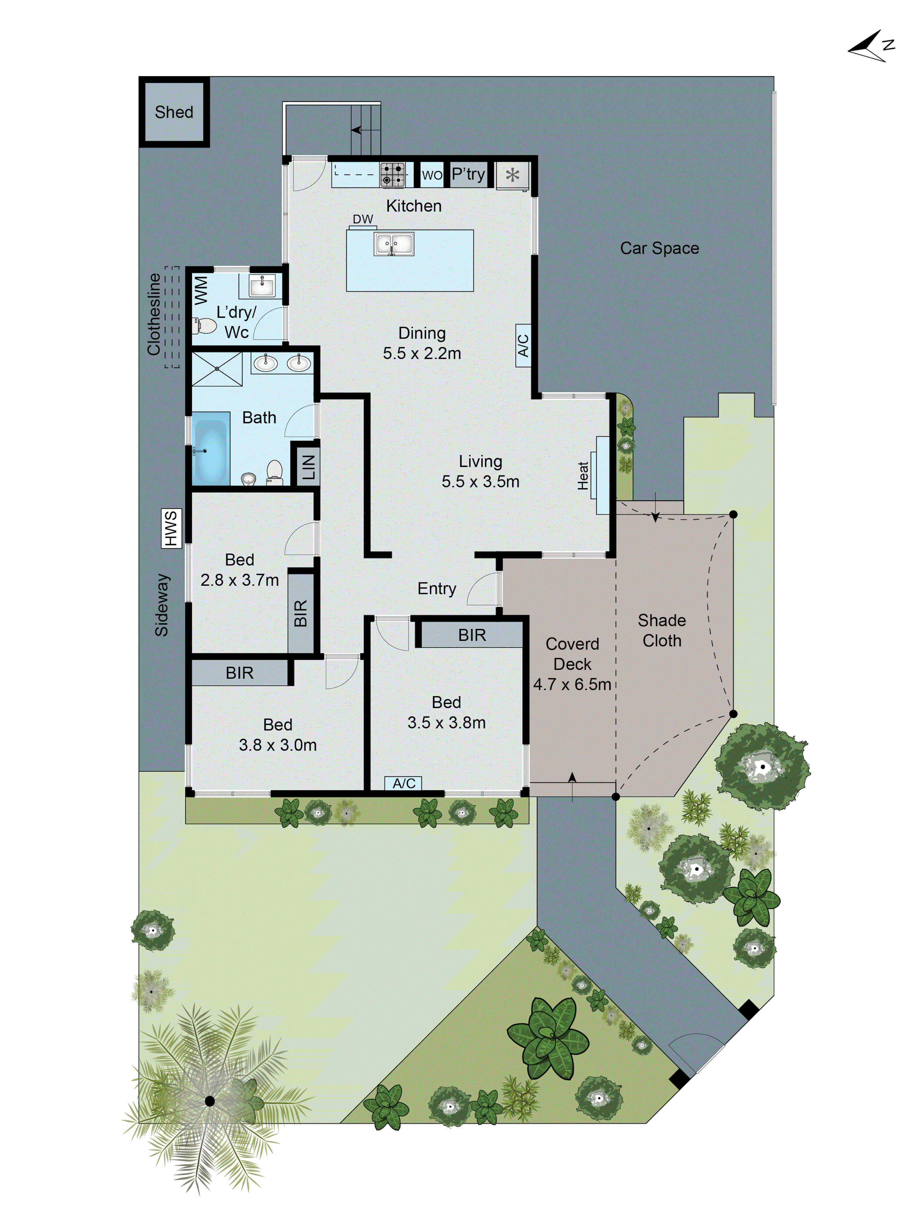 1/52 Marlborough Street, Bentleigh East VIC 3165 - Floorplan