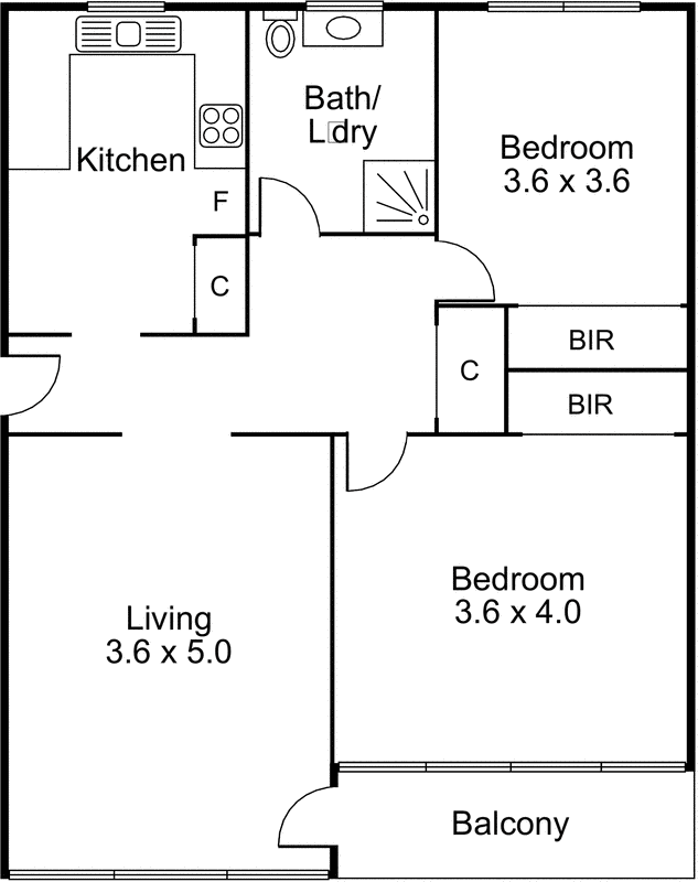 15/22 Allison Road, Elsternwick VIC 3185 - Floorplan