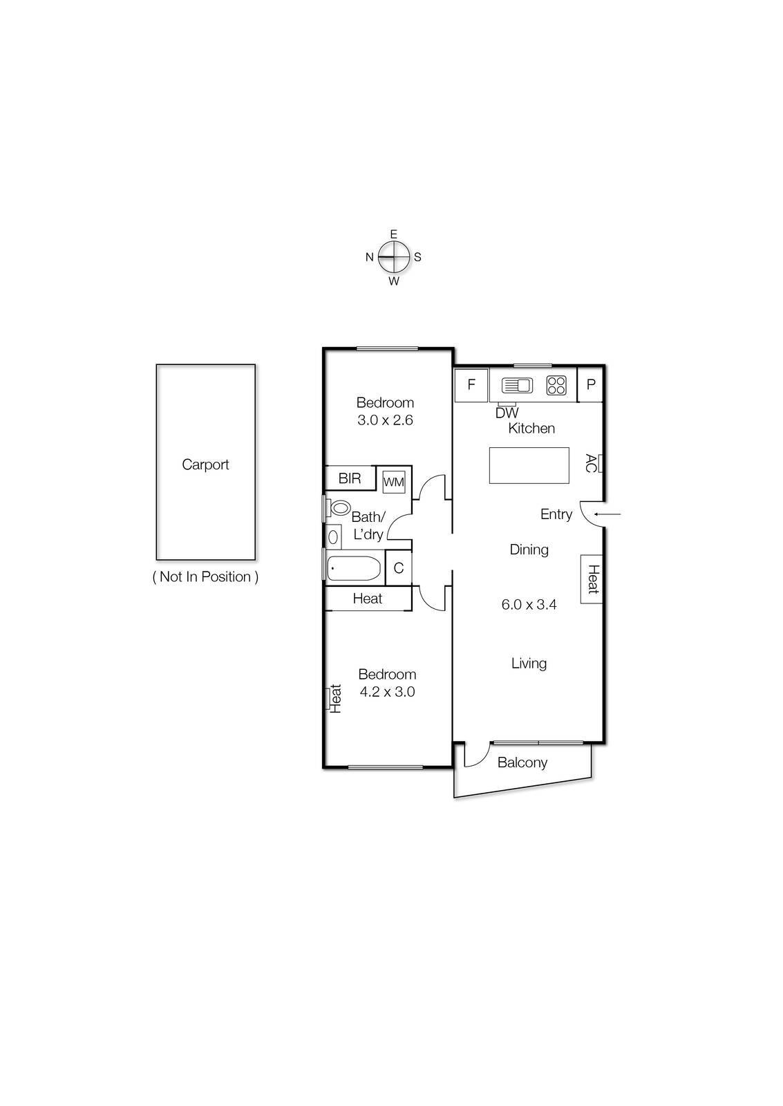 15/22 Westbury Street, St Kilda East VIC 3183 - Floorplan