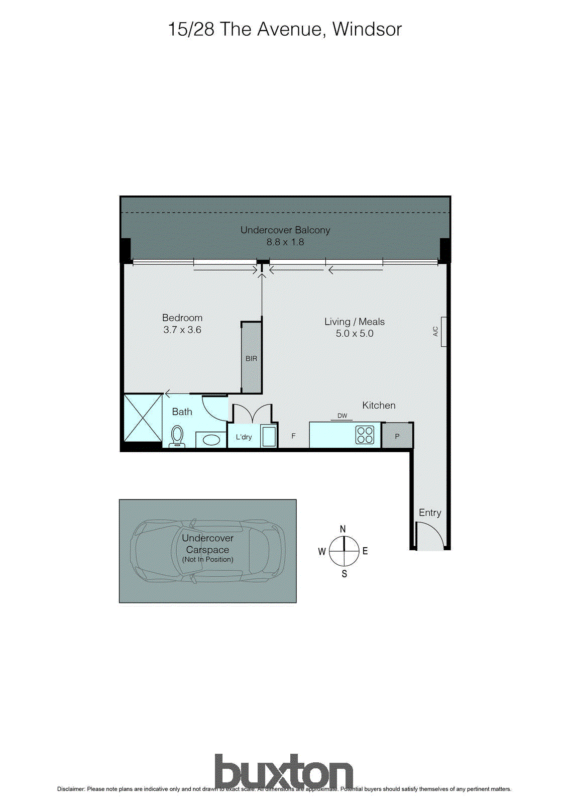 15/28 The Avenue, Prahran VIC 3181 - Floorplan