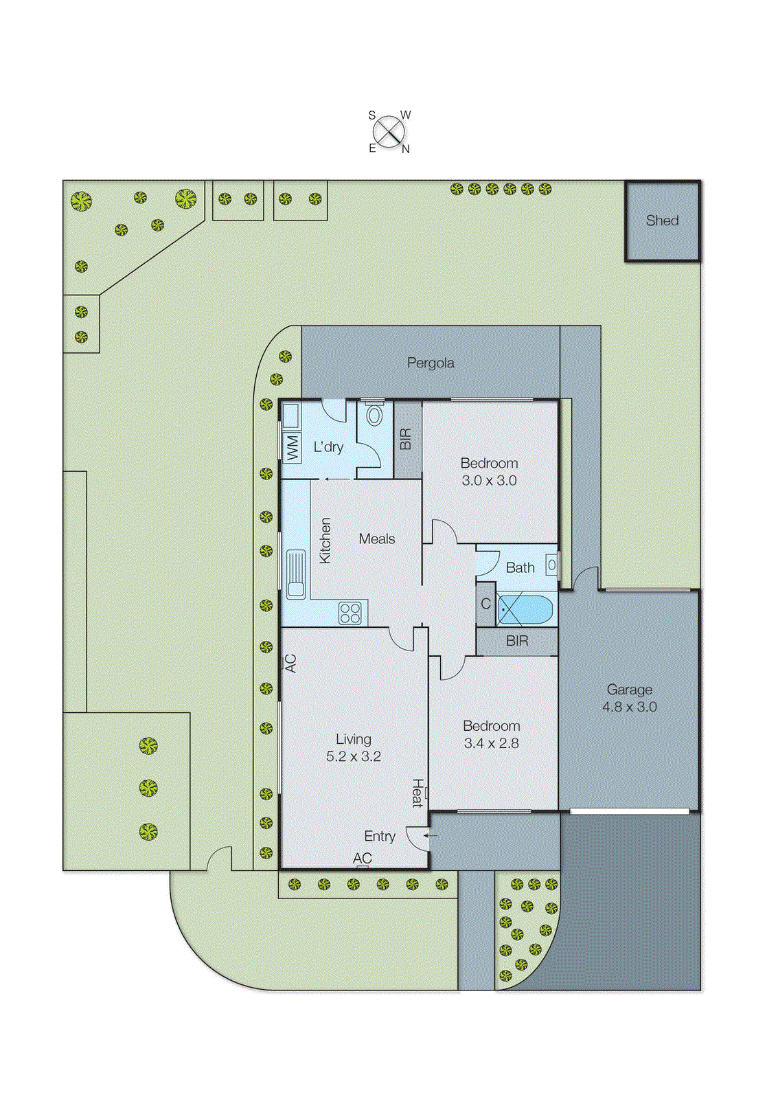 1/53 Blantyre Avenue, Chelsea VIC 3196 - Floorplan