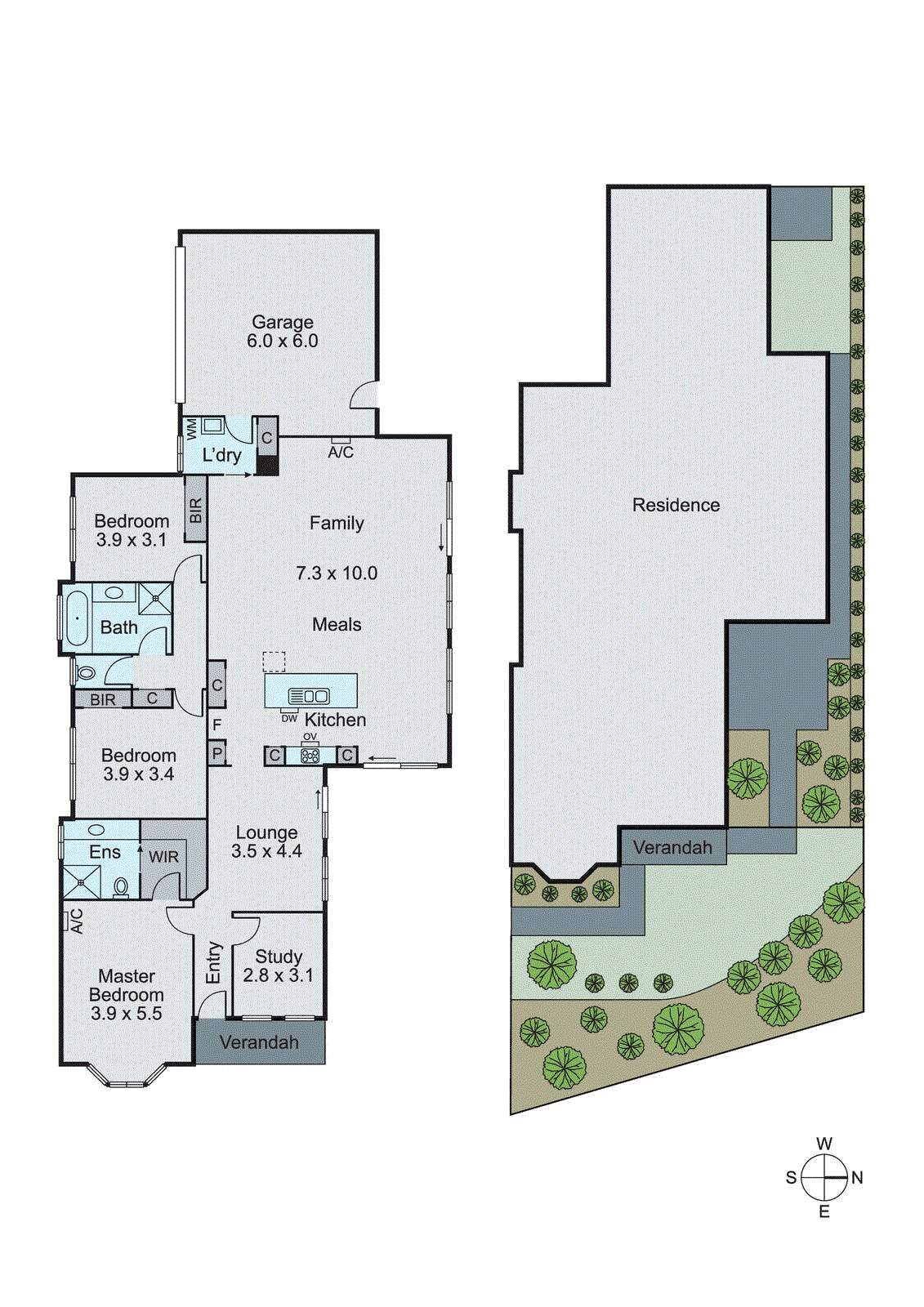 1/53 Park Lane, Mount Waverley VIC 3149 - Floorplan