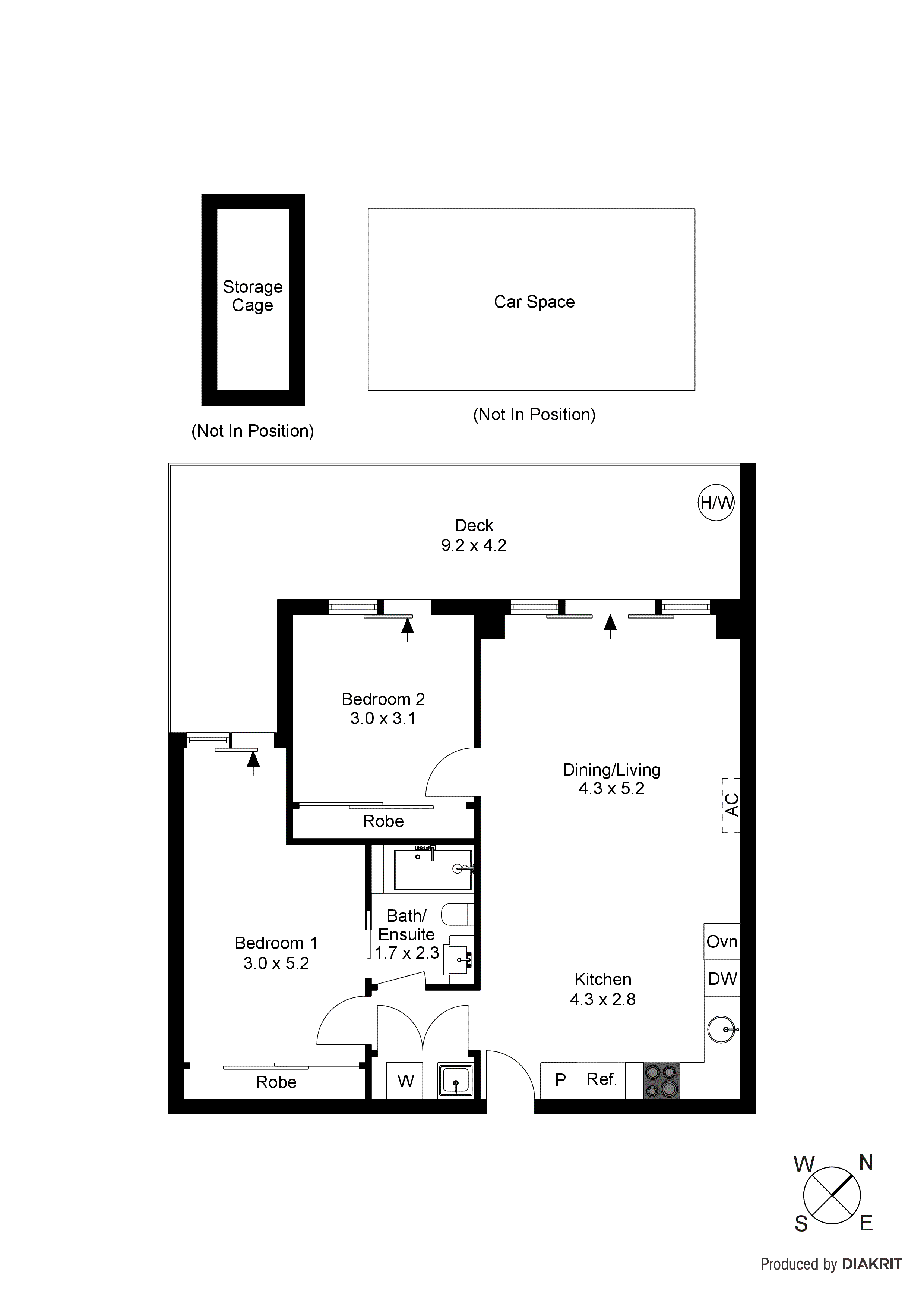 1/533-535 Nepean Highway, Bonbeach VIC 3196 - Floorplan