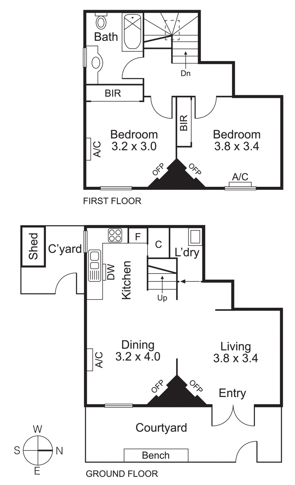 15/34 Mitford Street, Elwood VIC 3184 - Floorplan