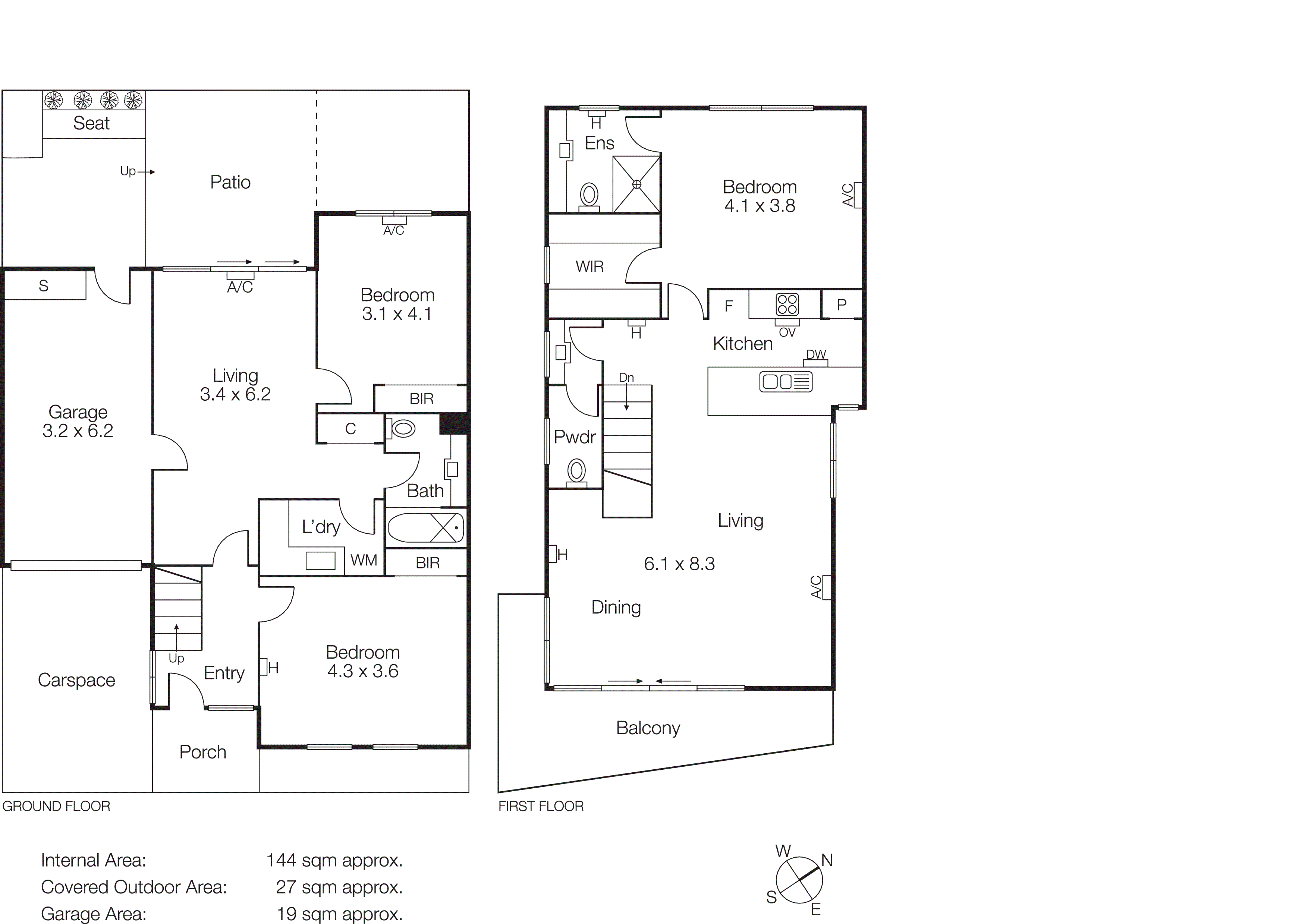1/536 Nepean Highway, Bonbeach VIC 3196 - Floorplan