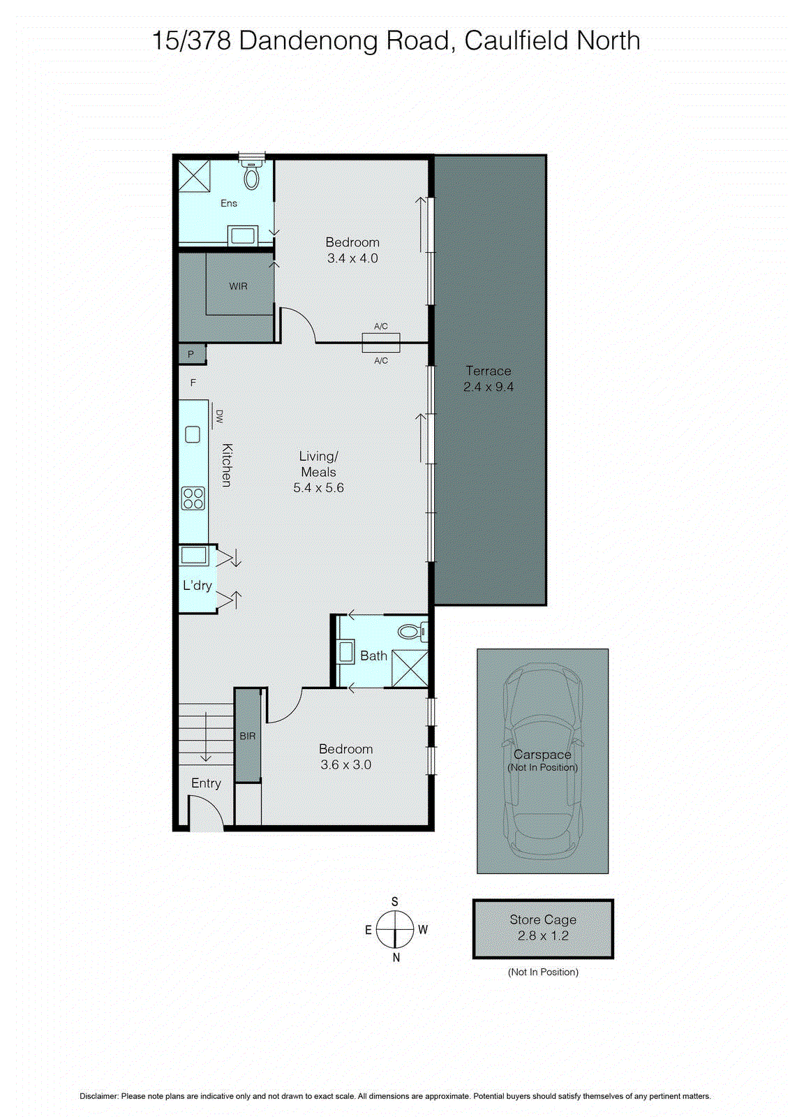 15/378 Dandenong Road, Caulfield North VIC 3161 - Floorplan