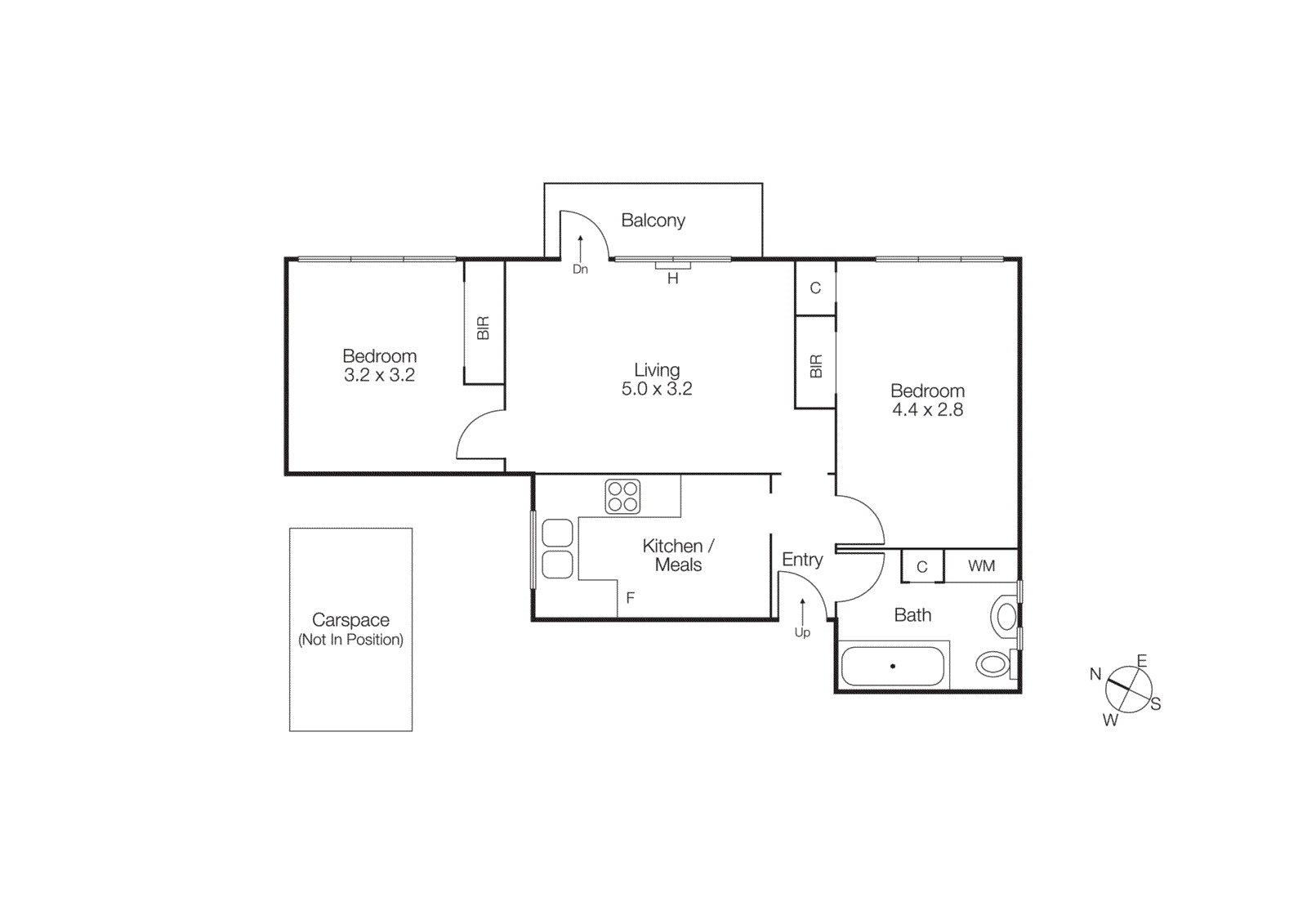 1/53A Tennyson Street, Elwood VIC 3184 - Floorplan