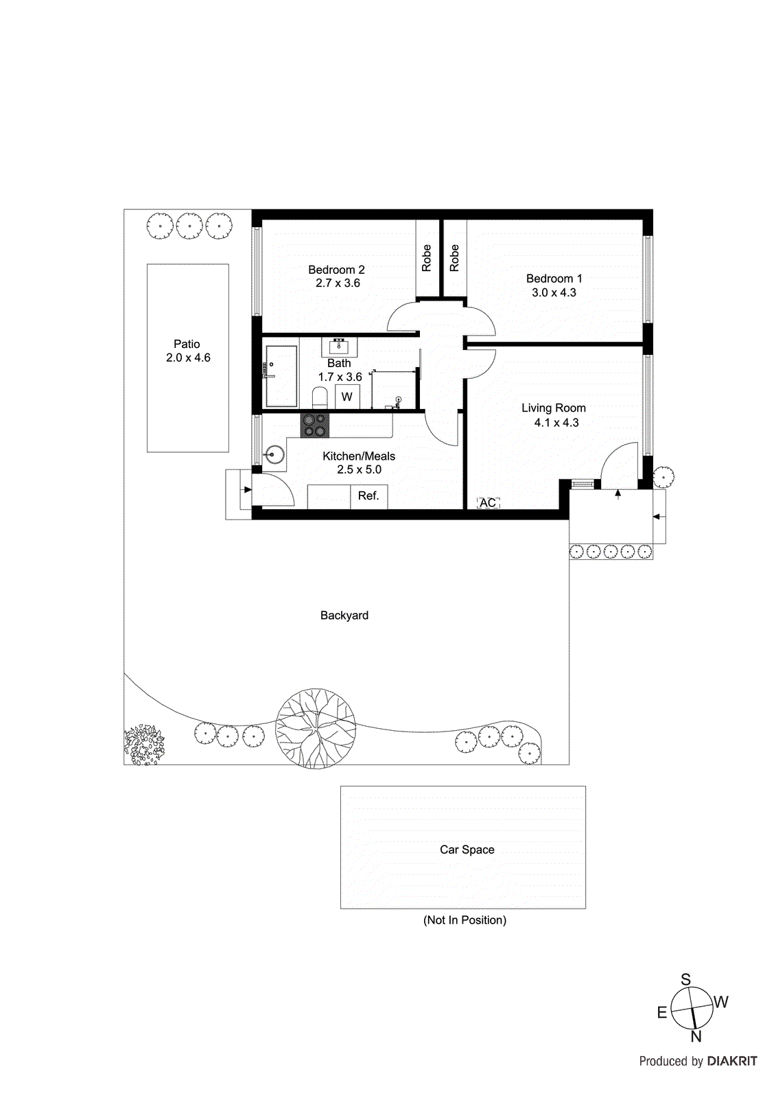 1/54 Fewster Road, Hampton VIC 3188 - Floorplan