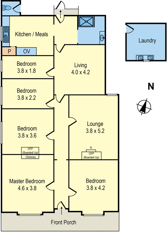 154 Kerferd Road, Albert Park VIC 3206 - Floorplan