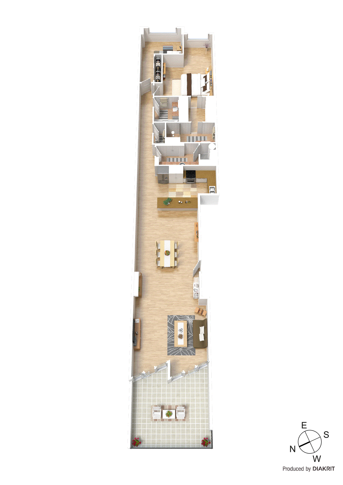 1/544 Hampton Street, Hampton VIC 3188 - Floorplan
