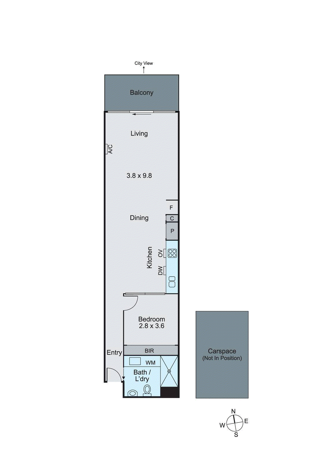 15/45 Wellington Street, St Kilda VIC 3182 - Floorplan