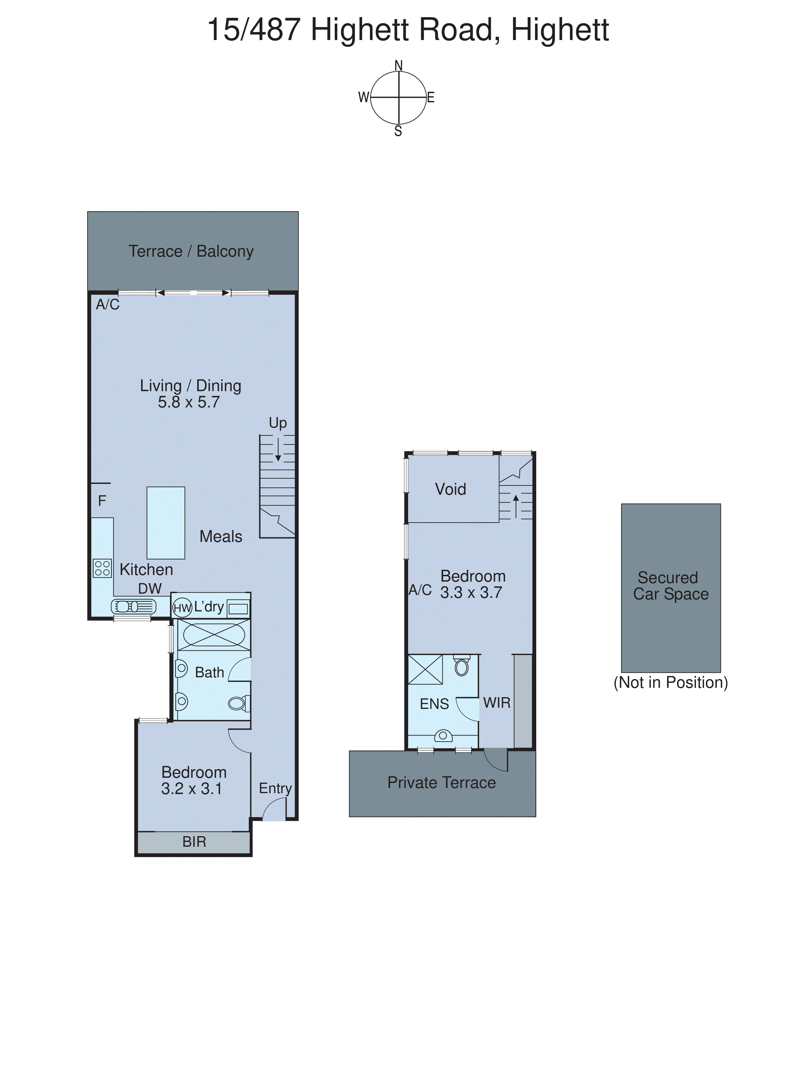 15/487 Highett Road, Highett VIC 3190 - Floorplan