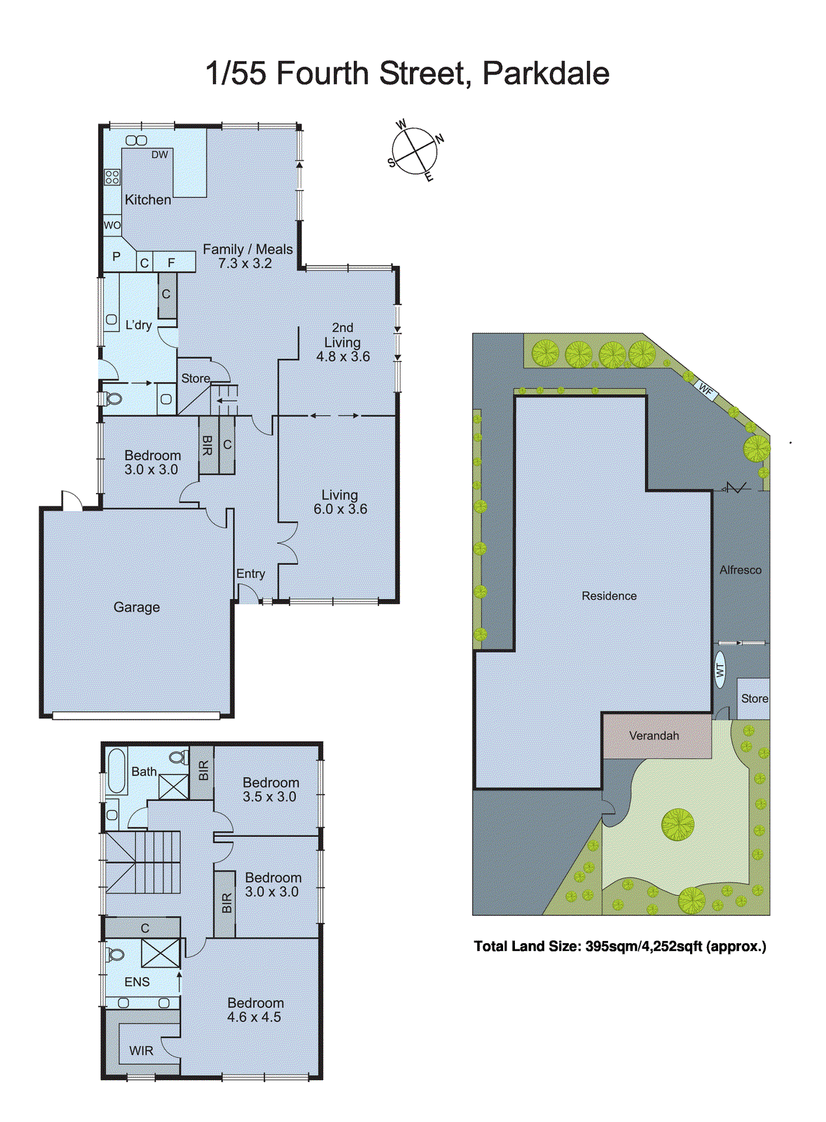 1/55 Fourth Street, Parkdale VIC 3195 - Floorplan