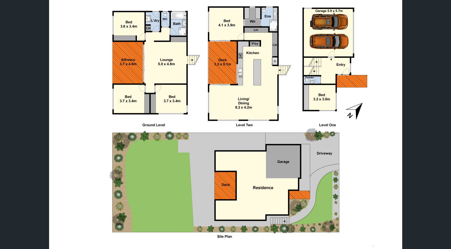 155 Grantham Drive, Highton VIC 3216 - Floorplan