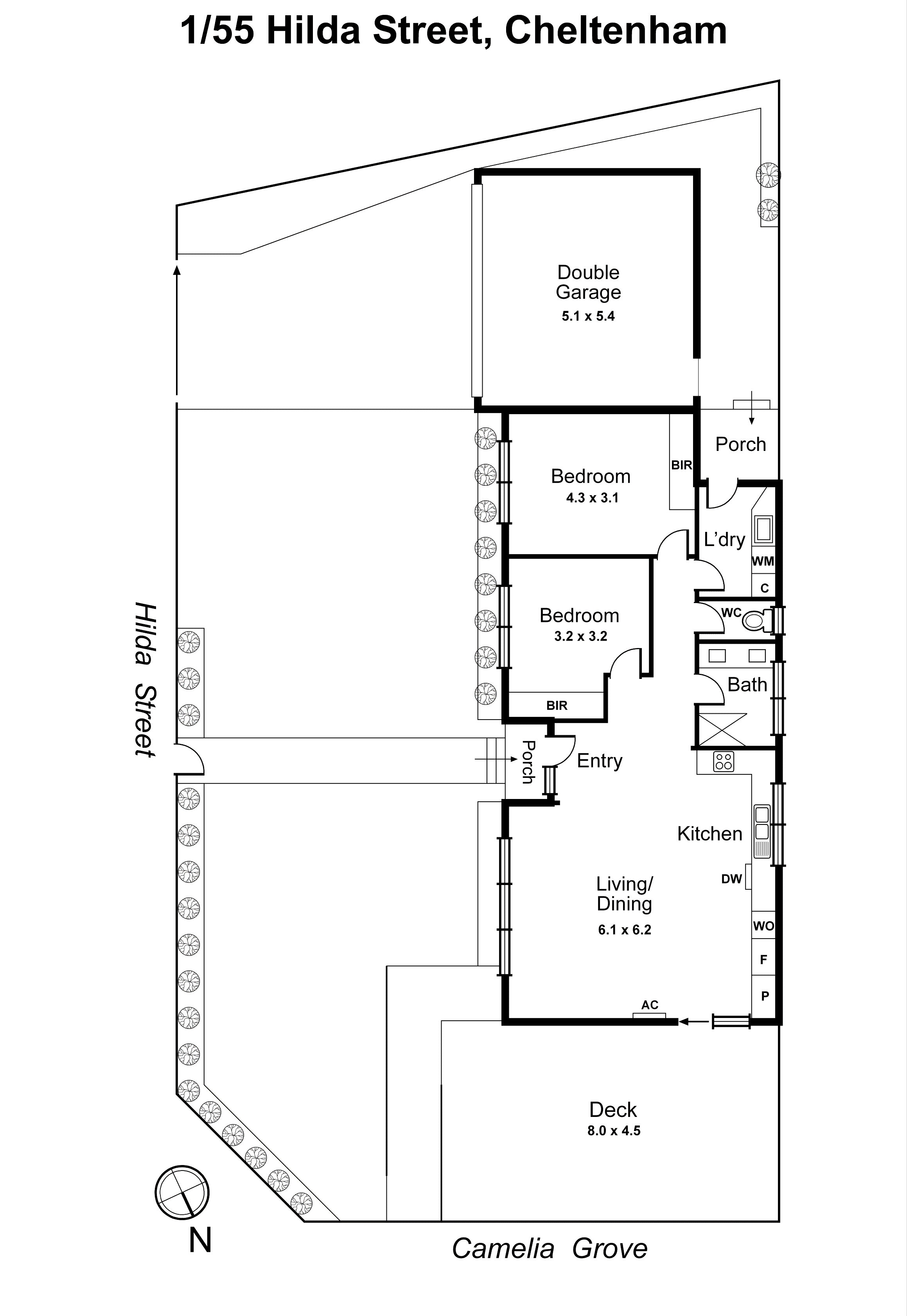 1/55 Hilda Street, Cheltenham VIC 3192 - Floorplan