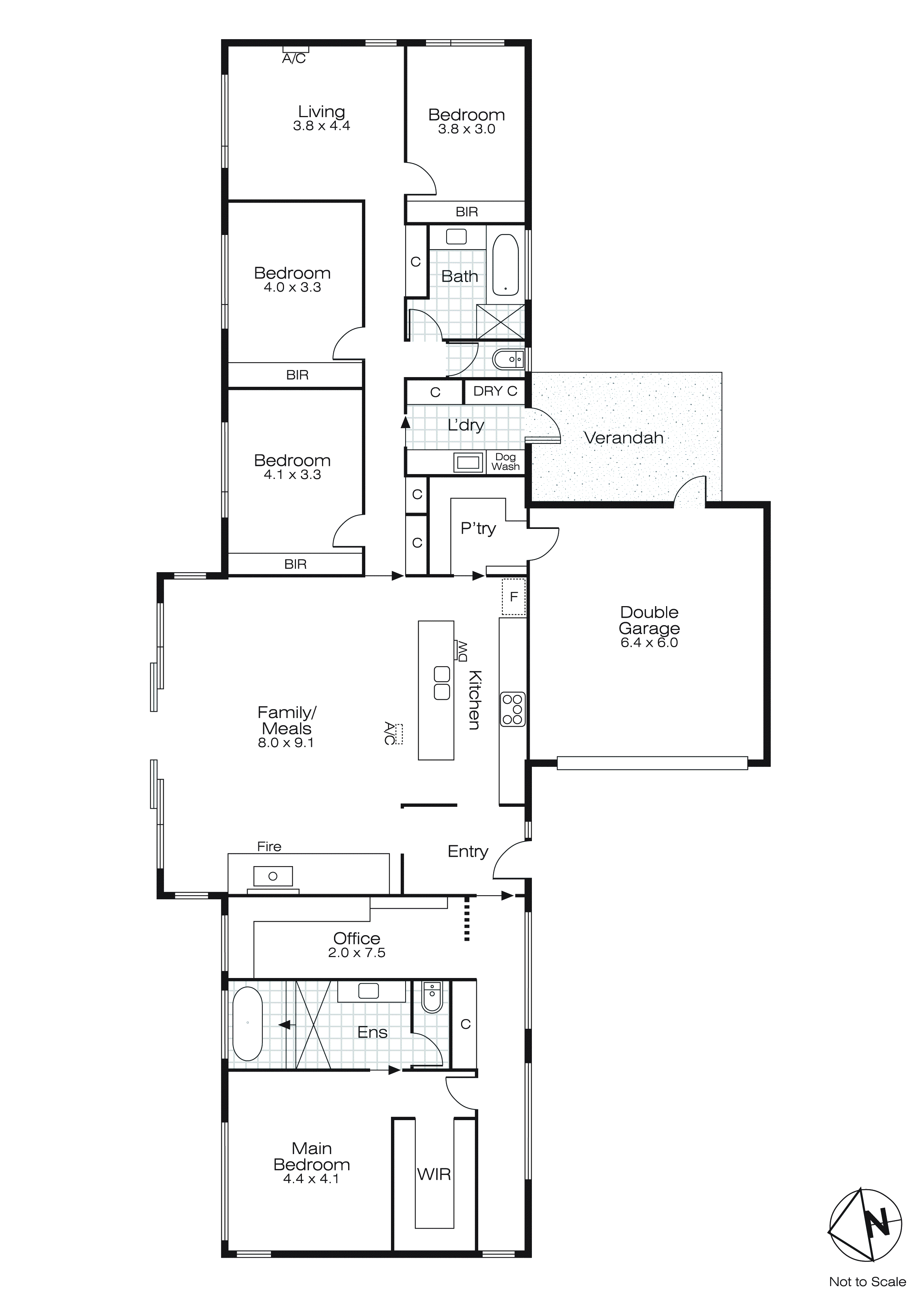 155 Lake Road, Beaufort VIC 3373 - Floorplan