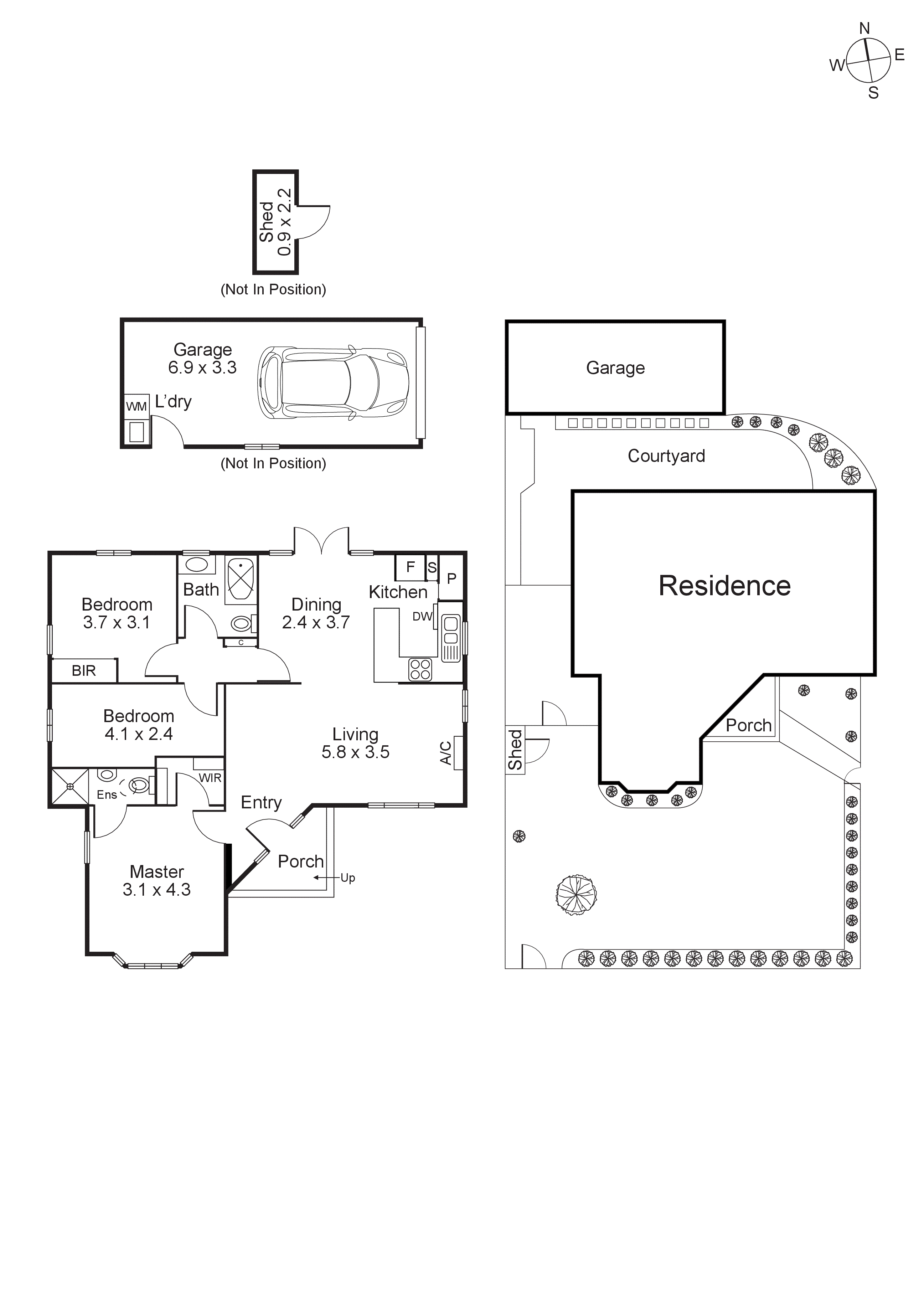 1/55 Teddington Road, Hampton VIC 3188 - Floorplan