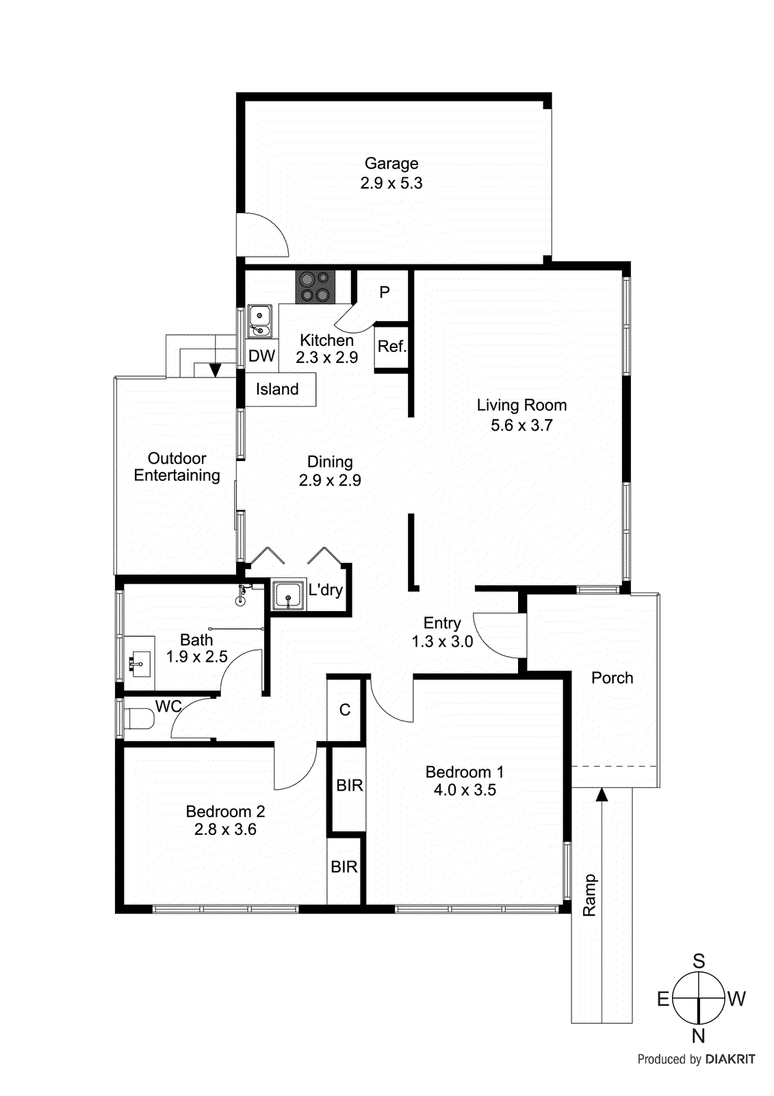 1/557 Balcombe Road, Black Rock VIC 3193 - Floorplan