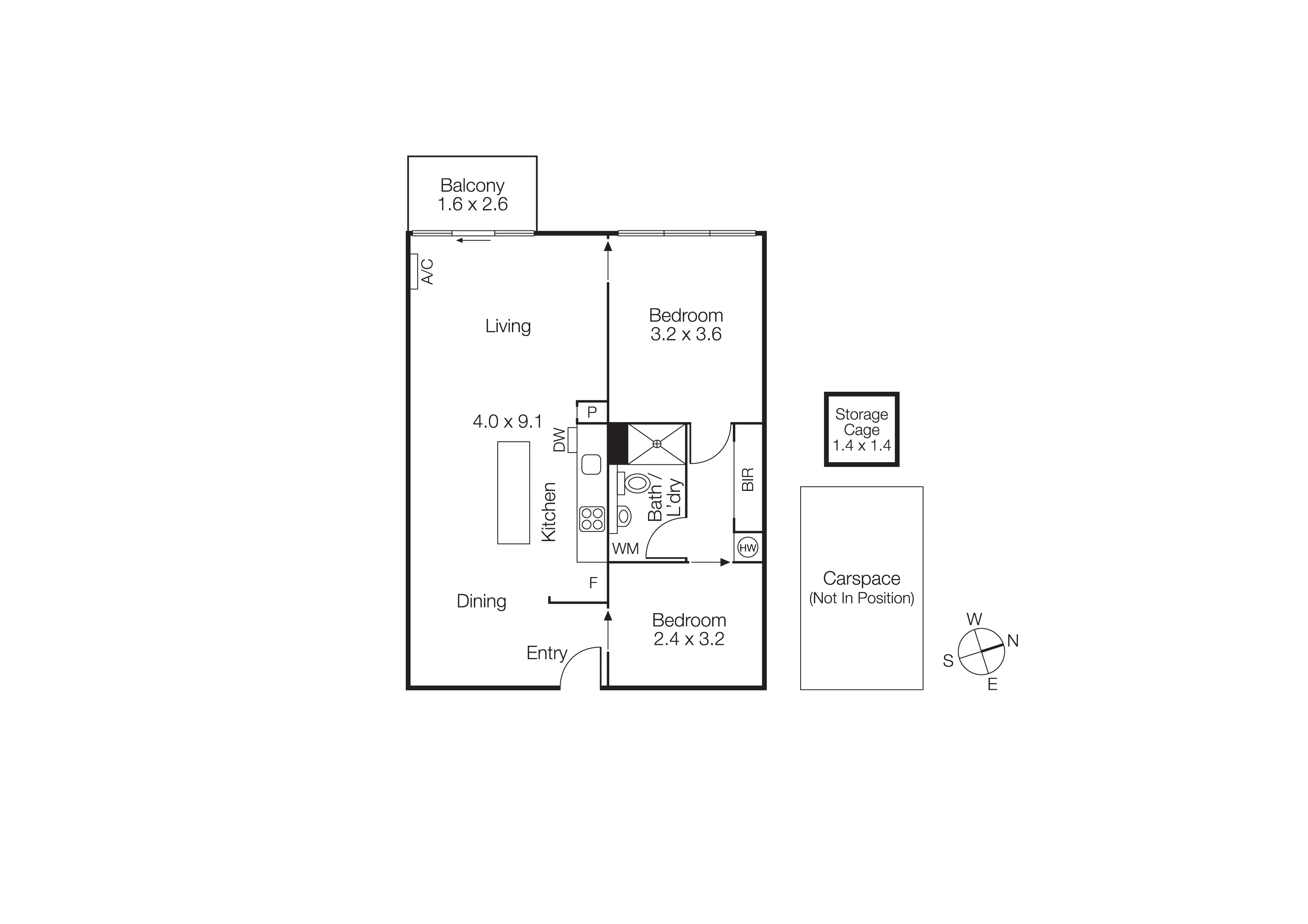 15/573 Glen Huntly Road, Elsternwick VIC 3185 - Floorplan