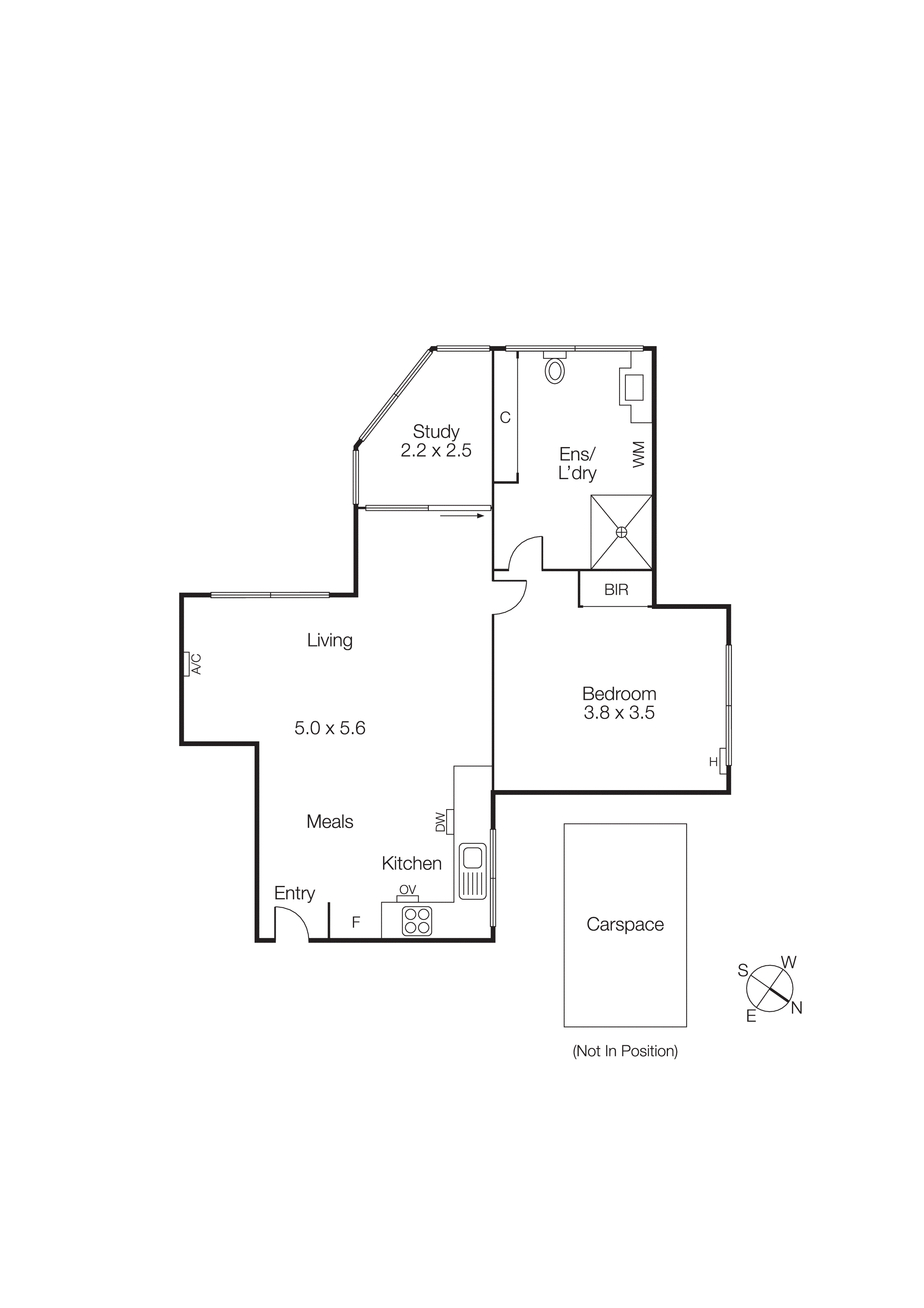 15/58 The Avenue, Windsor VIC 3181 - Floorplan