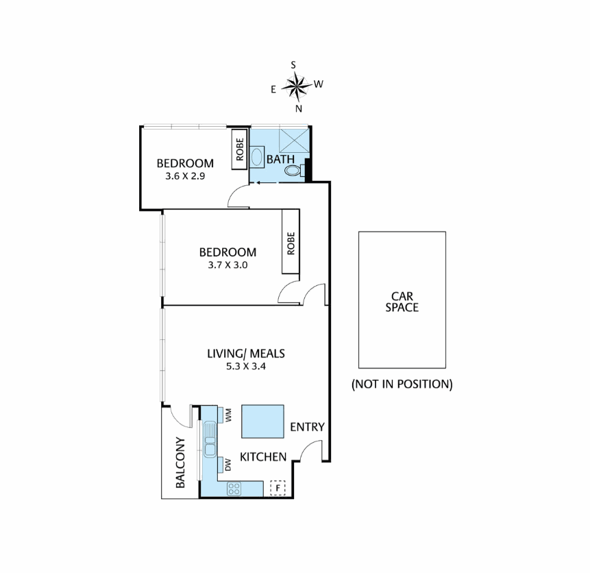 15/6 Redan Street, St Kilda VIC 3182 - Floorplan