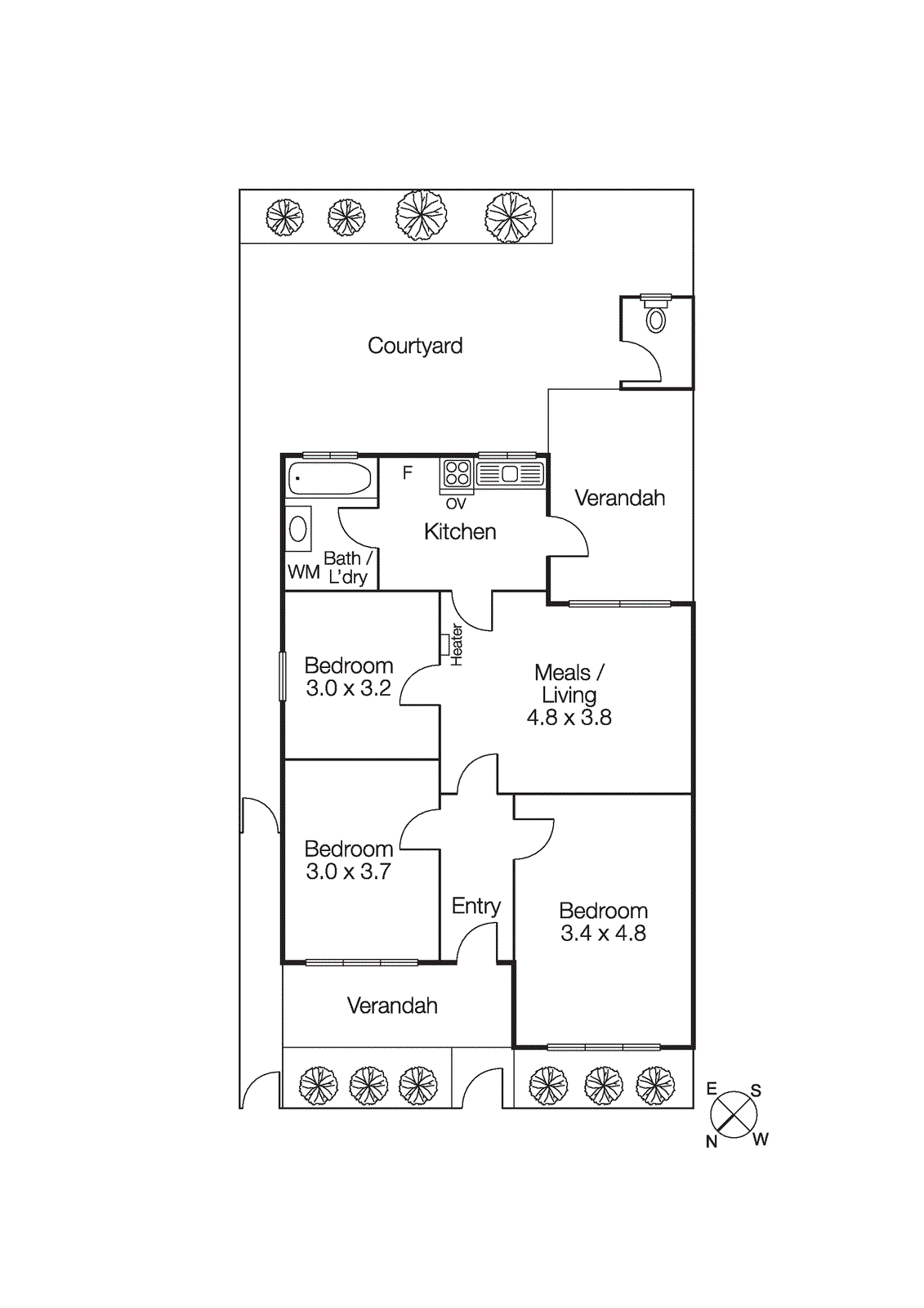 156 Station Street, Port Melbourne VIC 3207 - Floorplan