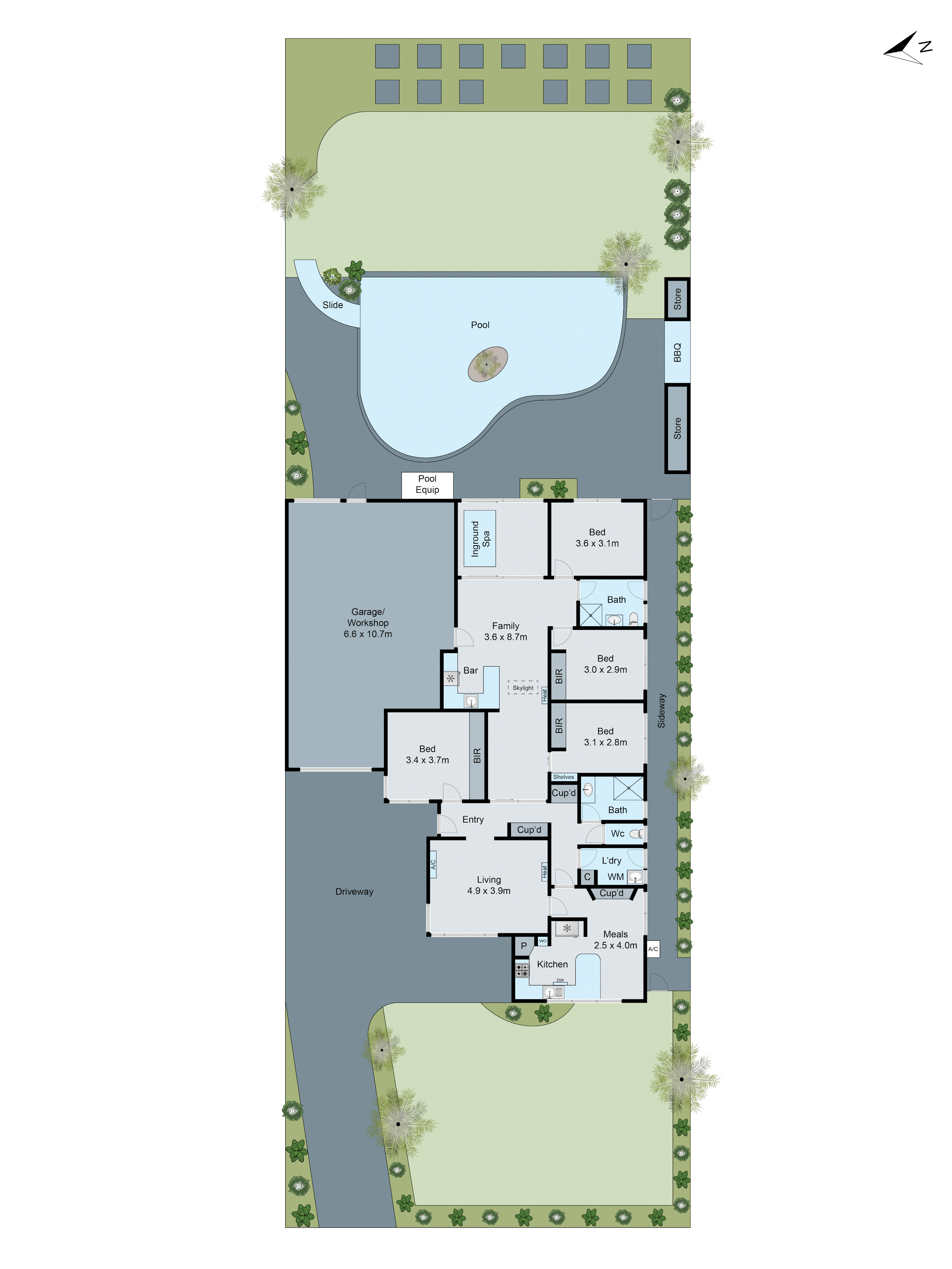 156 Wanda Street, Mulgrave VIC 3170 - Floorplan