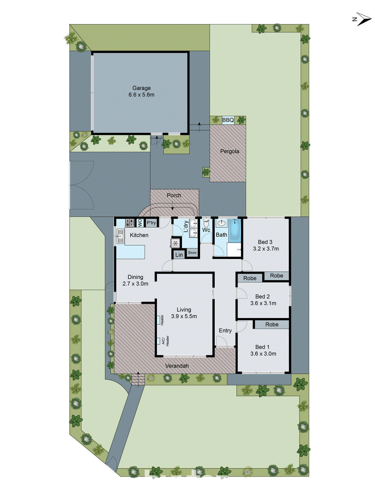 157 Anakie Road, Bell Post Hill VIC 3215 - Floorplan