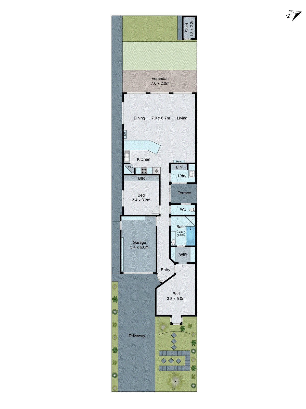 1/57 Rollins Road, Bell Post Hill VIC 3215 - Floorplan
