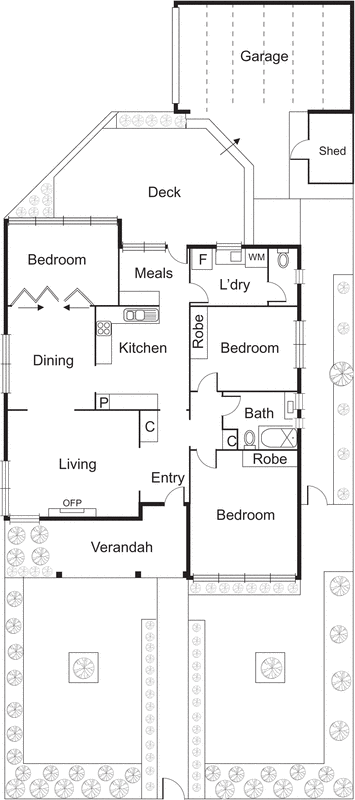 1/57 Tudor Street, Bentleigh East VIC 3165 - Floorplan