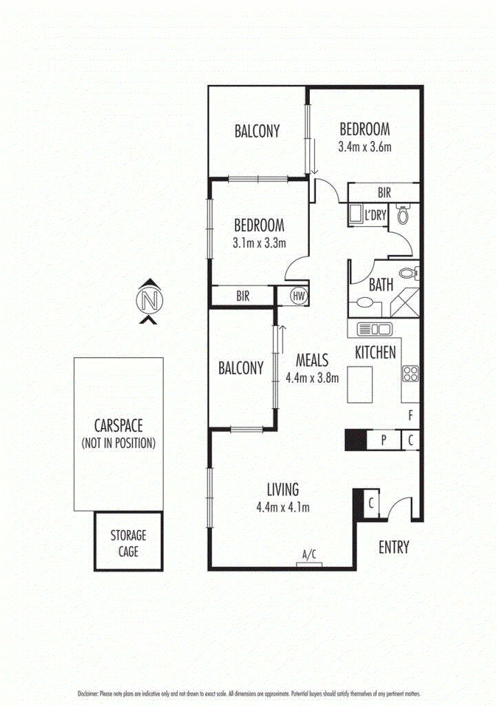 15/76 East Boundary Road, Bentleigh East VIC 3165 - Floorplan