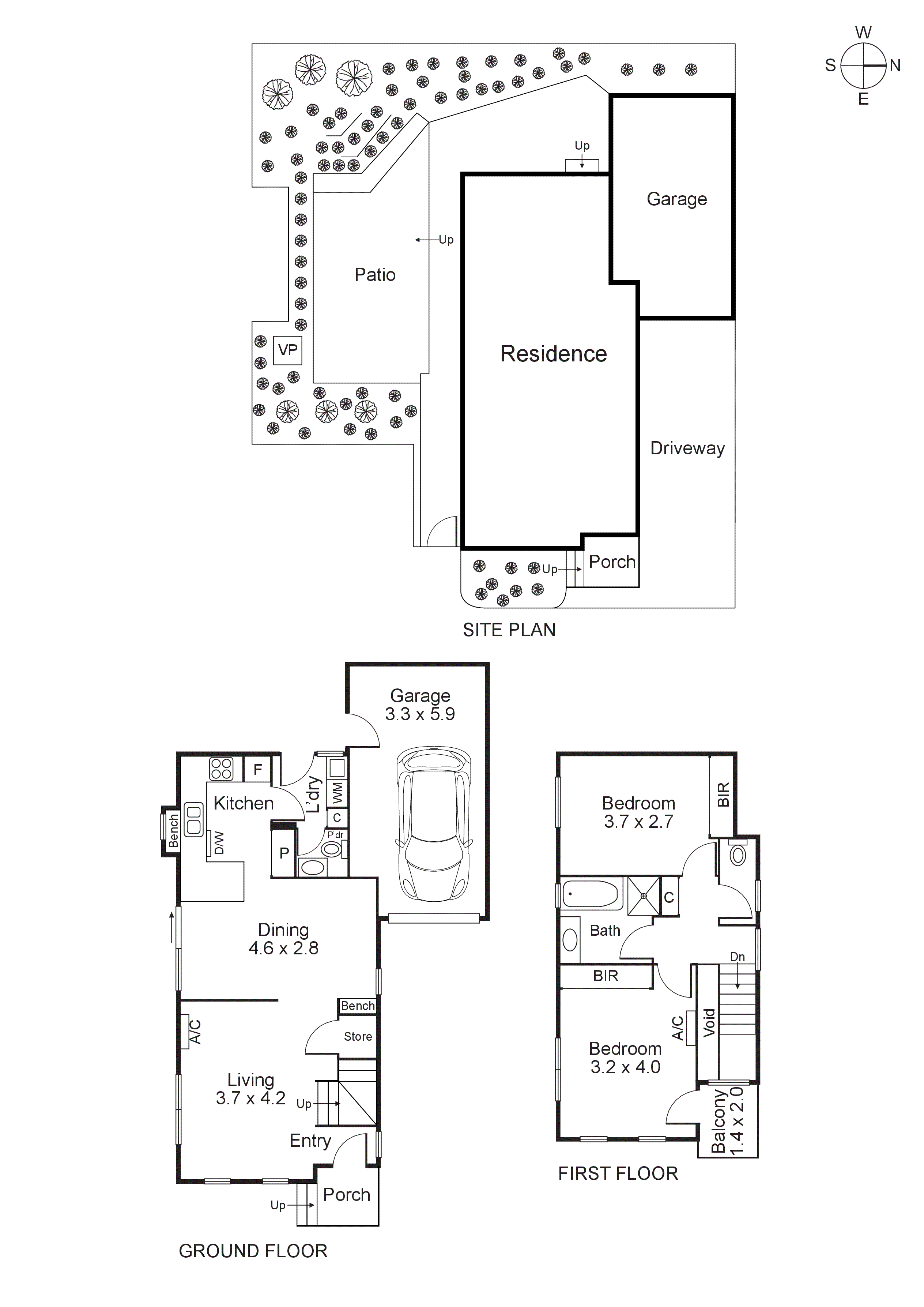 1/58 Banksia Street, Heidelberg VIC 3084 - Floorplan