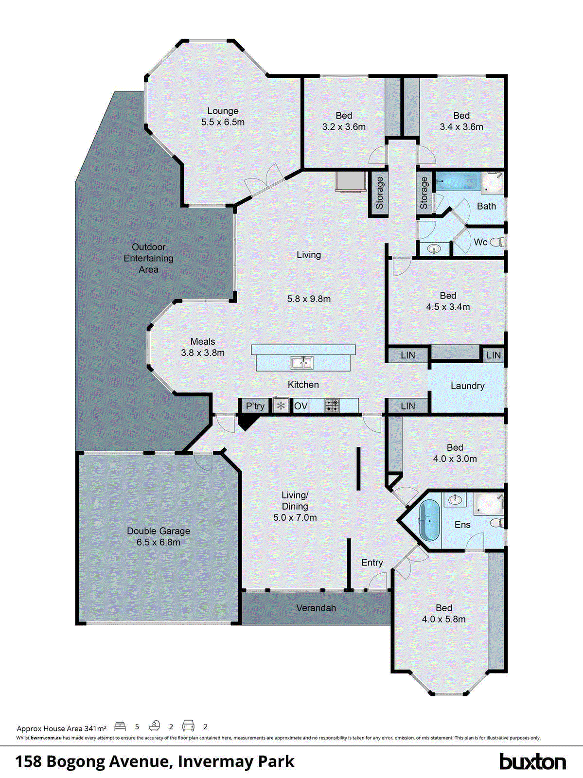 158 Bogong Avenue, Invermay Park VIC 3350 - Floorplan